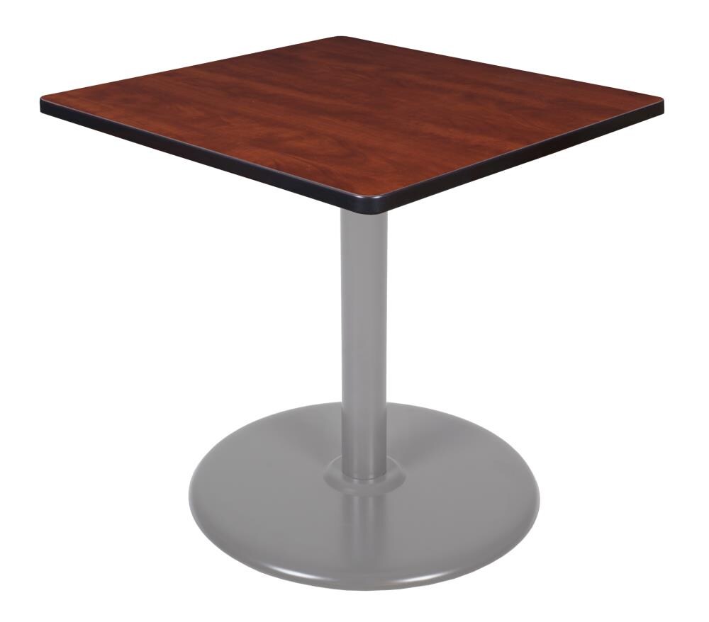 Regency TVP3030CHGY Breakroom Red 4-Person Training Table (30-in W x 29-in H)