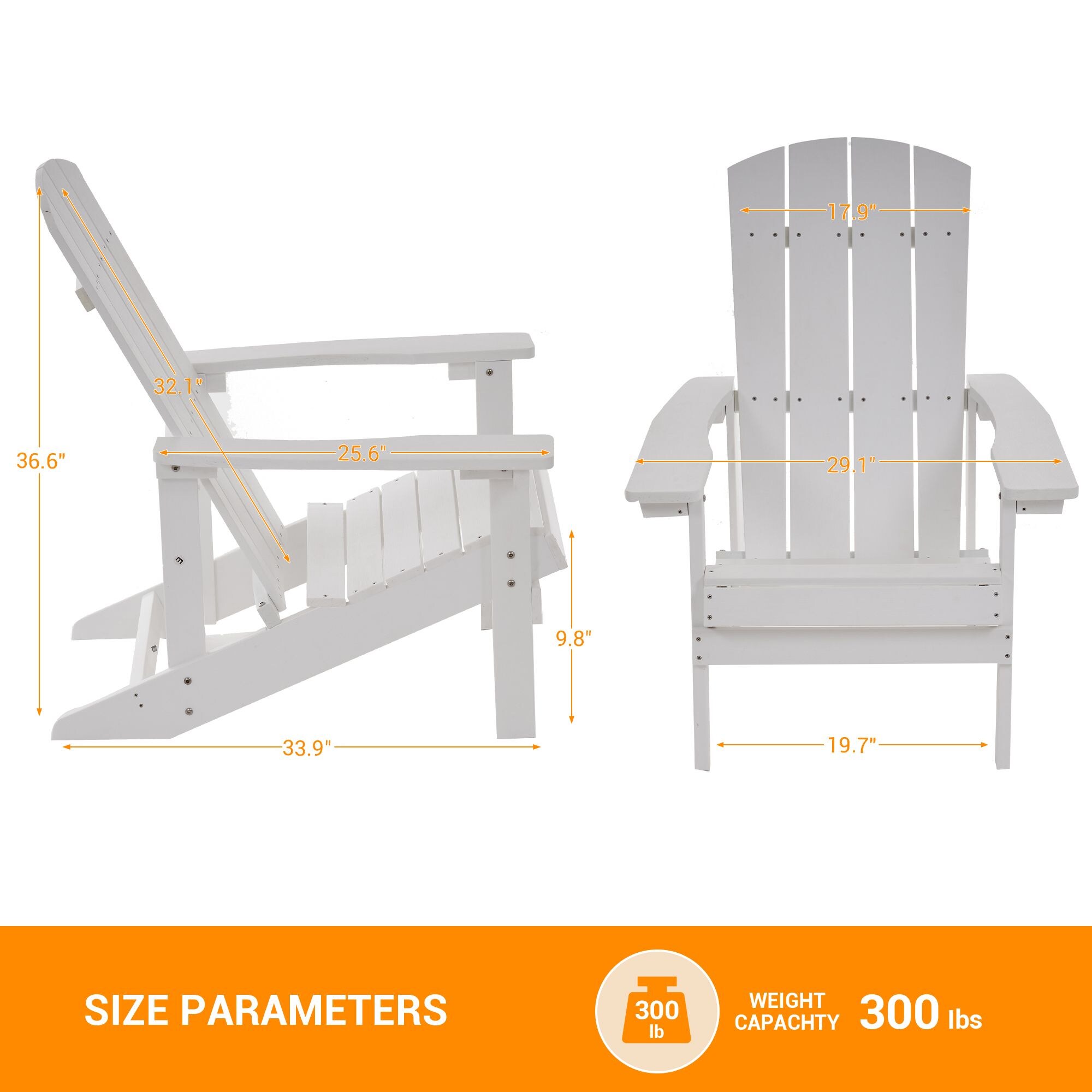 Sonkuki SD-AD-B4WT-2 Patio-Chairs - View #2