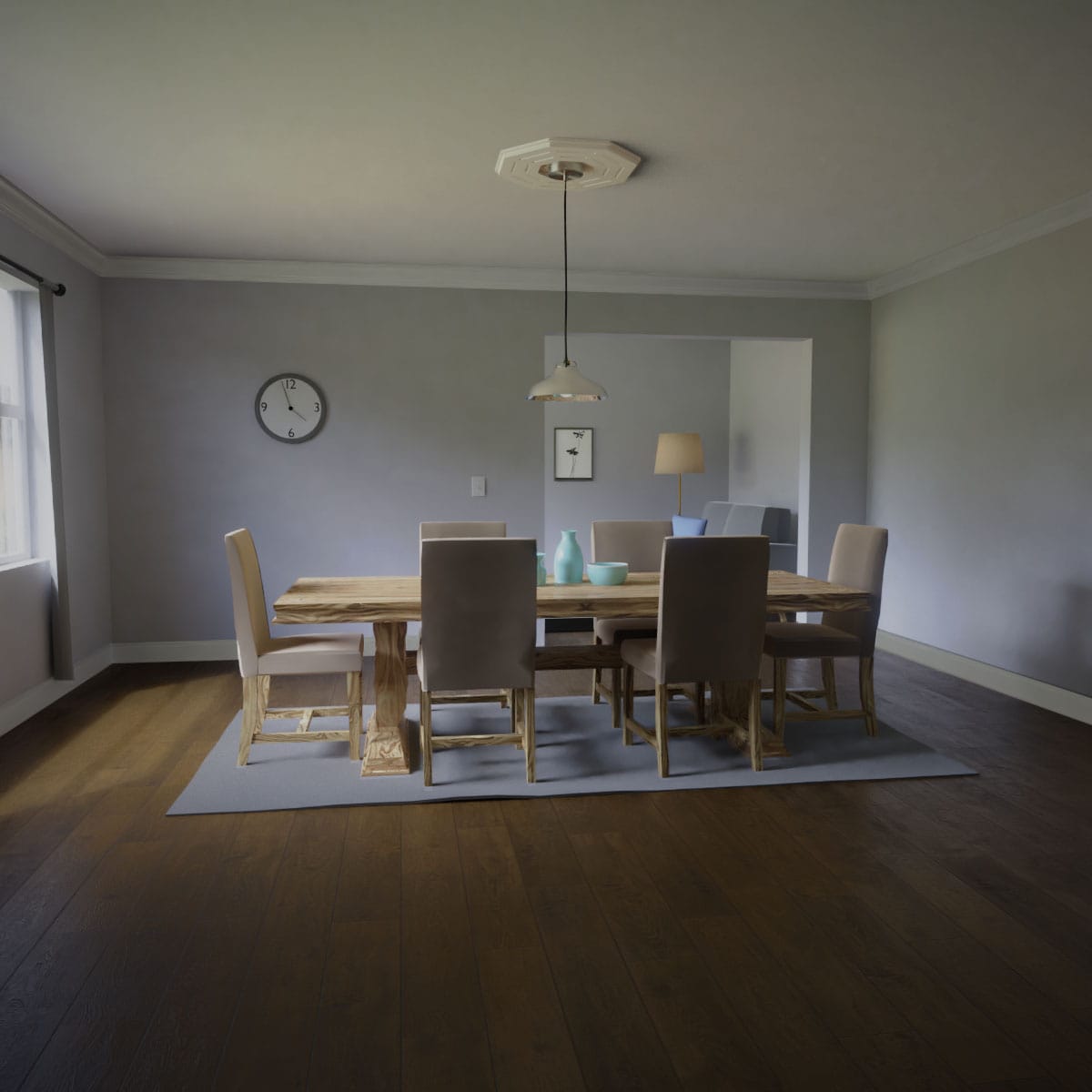 Ekena Millwork CMP26WN-03000 Ceiling-Medallions - View #5