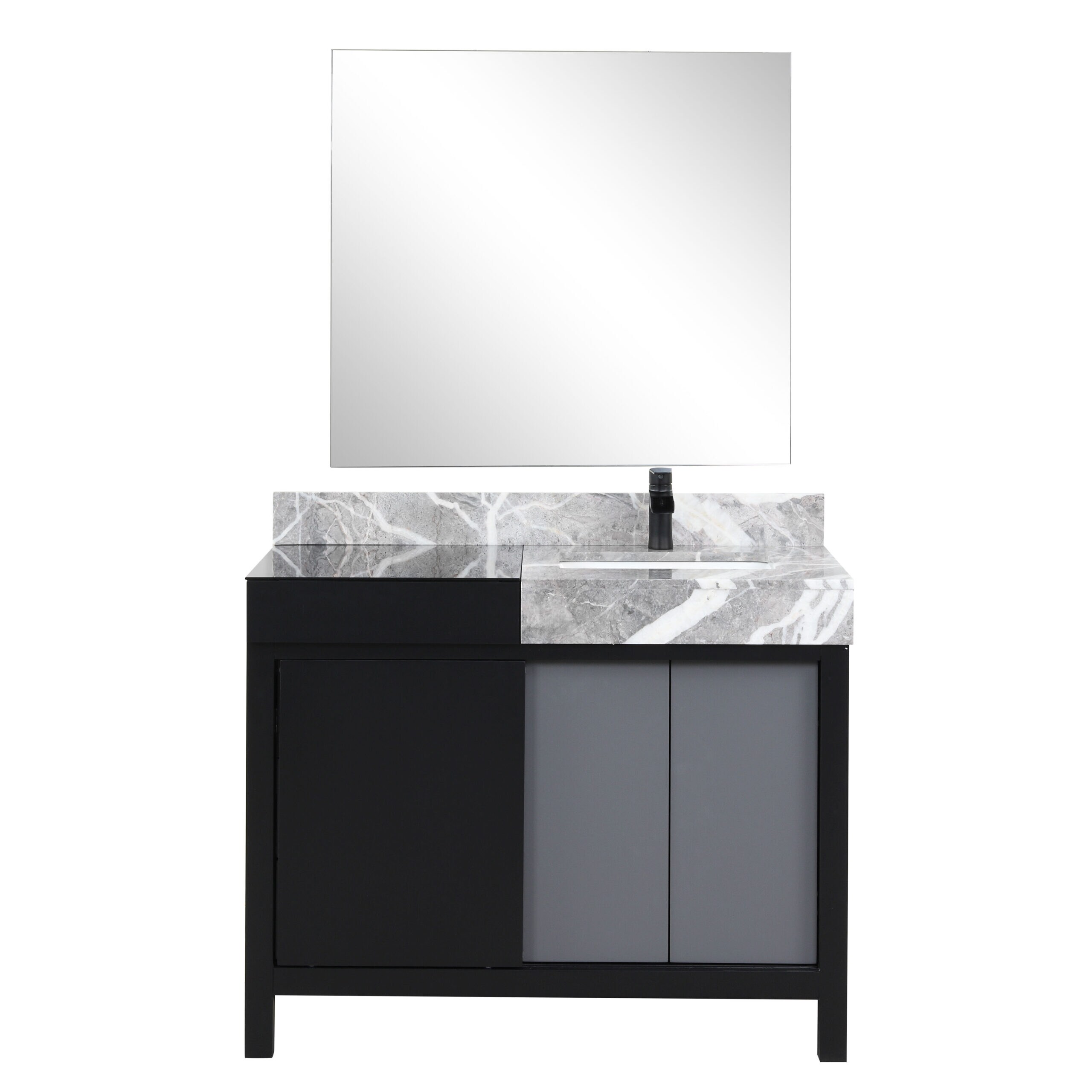 Lexora LZ342242SLISM34FCM Bath-Vanity-Combo - View #2