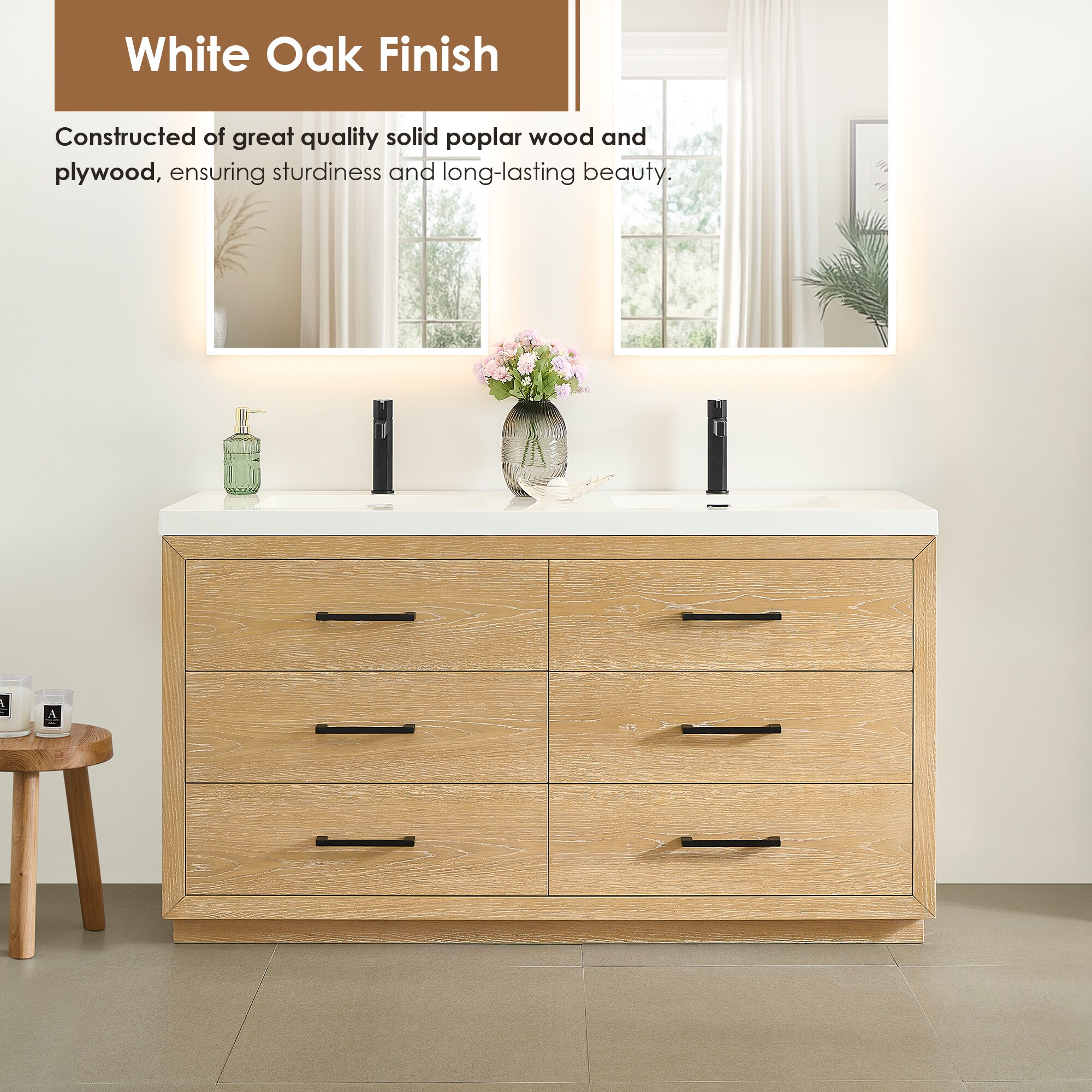 Altair 579060-WO-WH Bath-Vanity-Combo - View #5