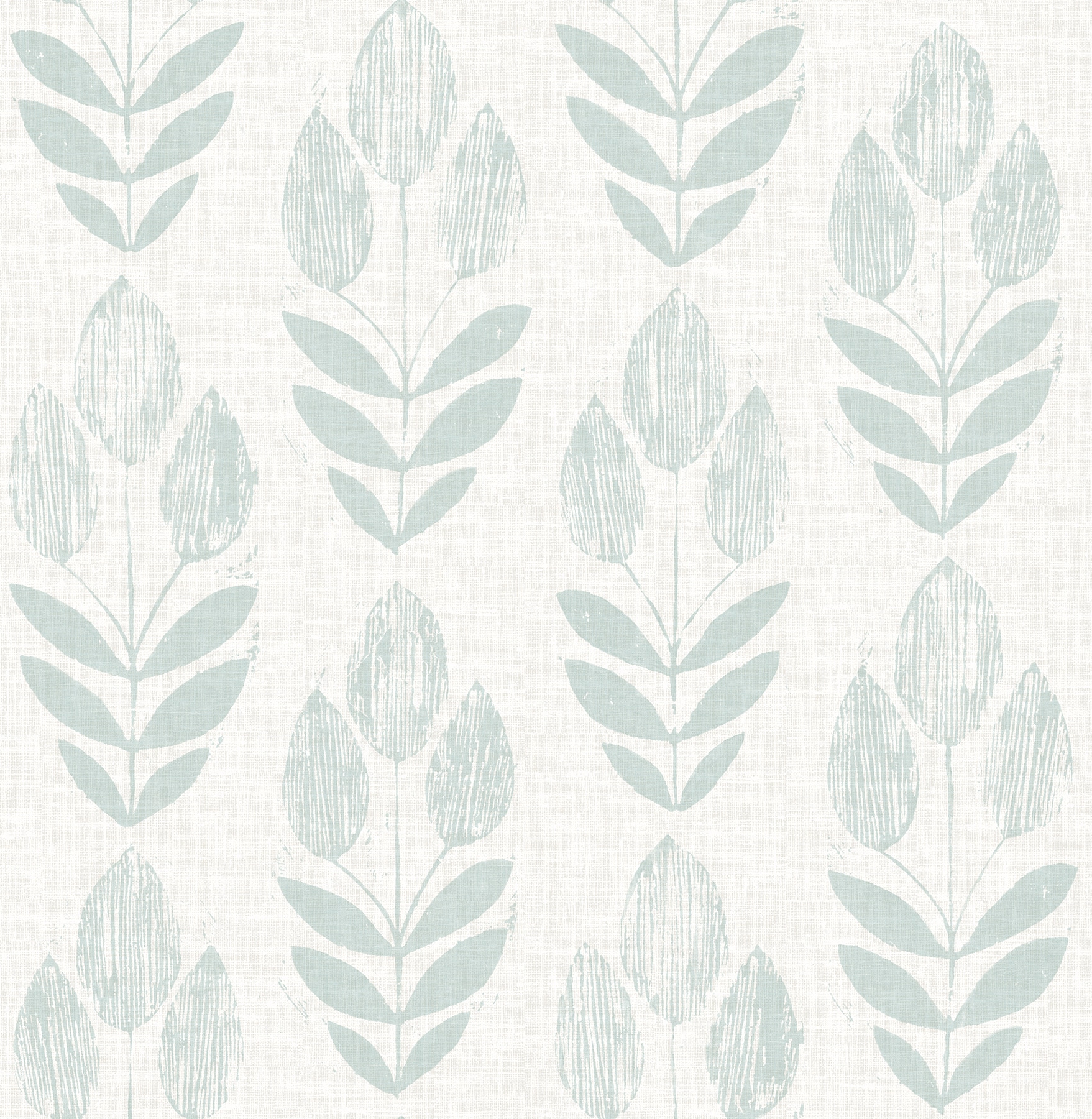 Chesapeake 3123-24472 Homestead 56.4-Sq. Feet Blue Non-woven Ivy/Vines Unpasted Wallpaper