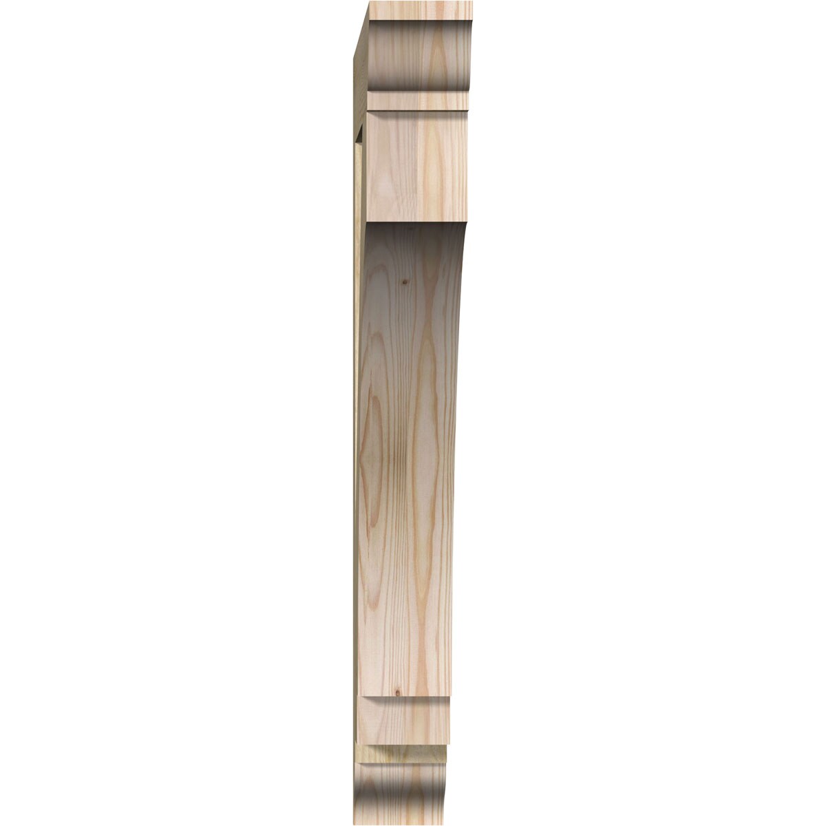 Ekena Millwork BKT04X26X34IMP01RDF Exterior-Brackets-Braces - View #2