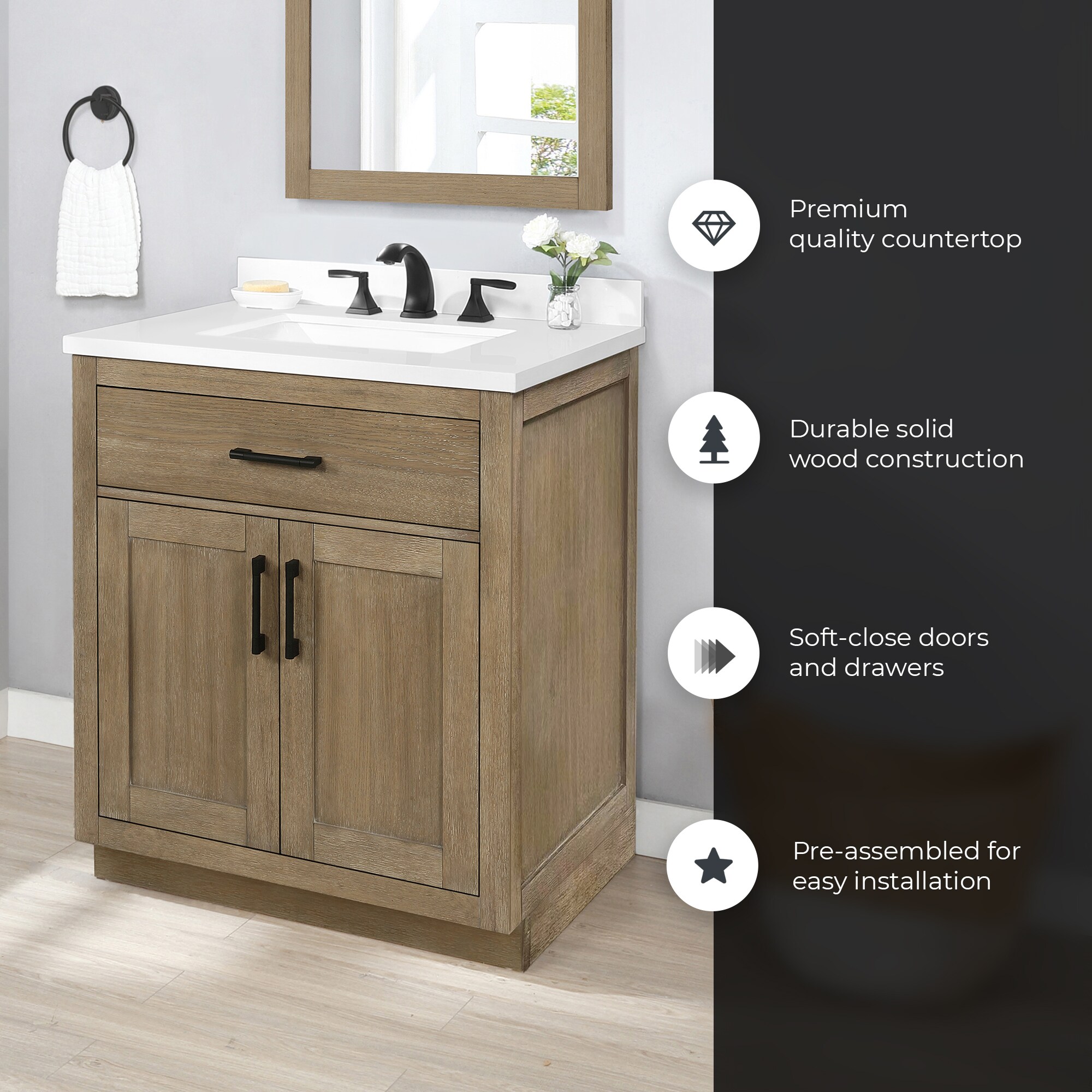 OVE Decors 15VVA-BAIL30-C28 Bath-Vanity-Combo - View #4