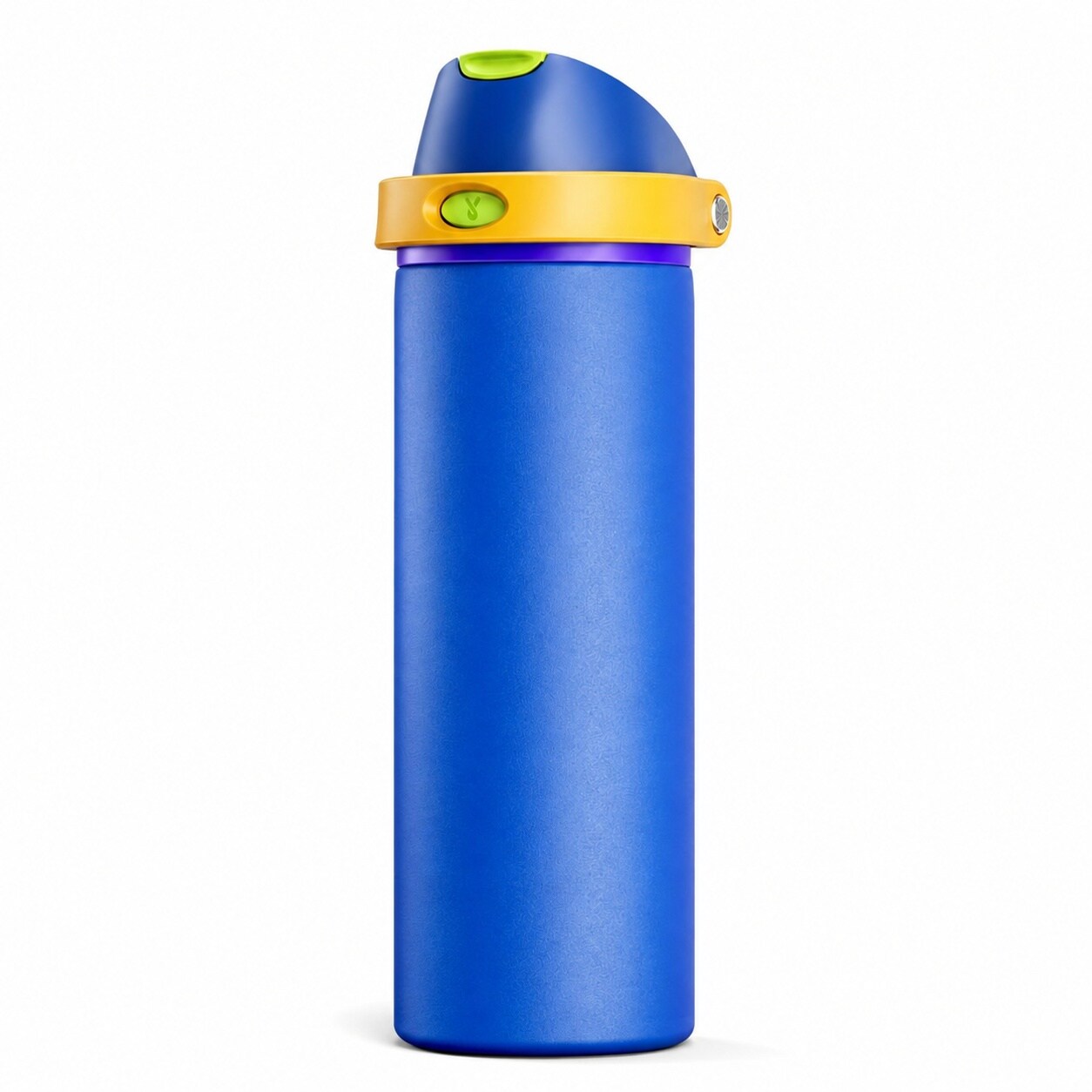 Aoibox  24 oz Insulated 2 in 1 Straw and Spout Lid Leak Proof Sapphire Blue Stainless Steel Tumbler