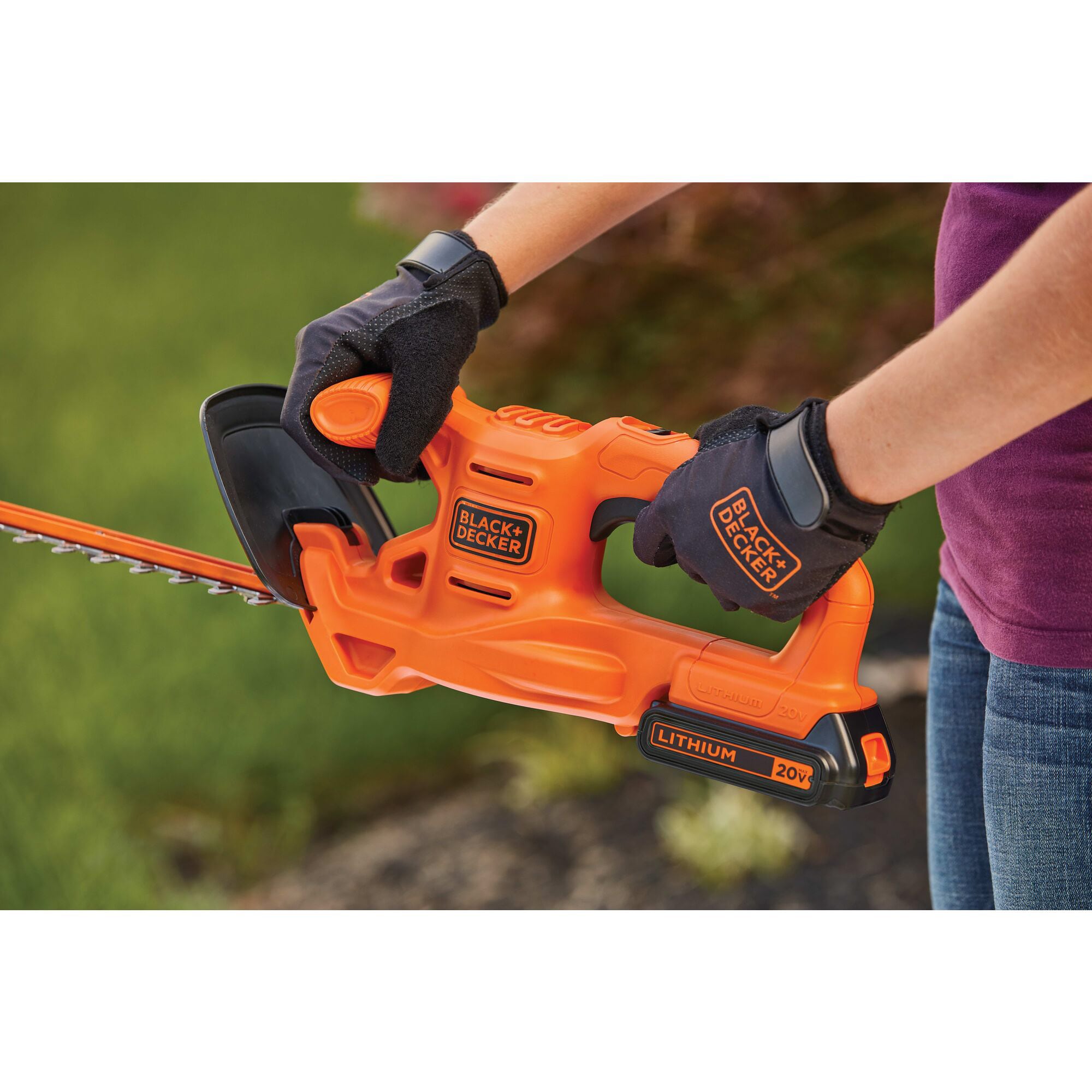 BLACK+DECKER LHT218C1 Cordless-Hedge-Trimmers - View #7