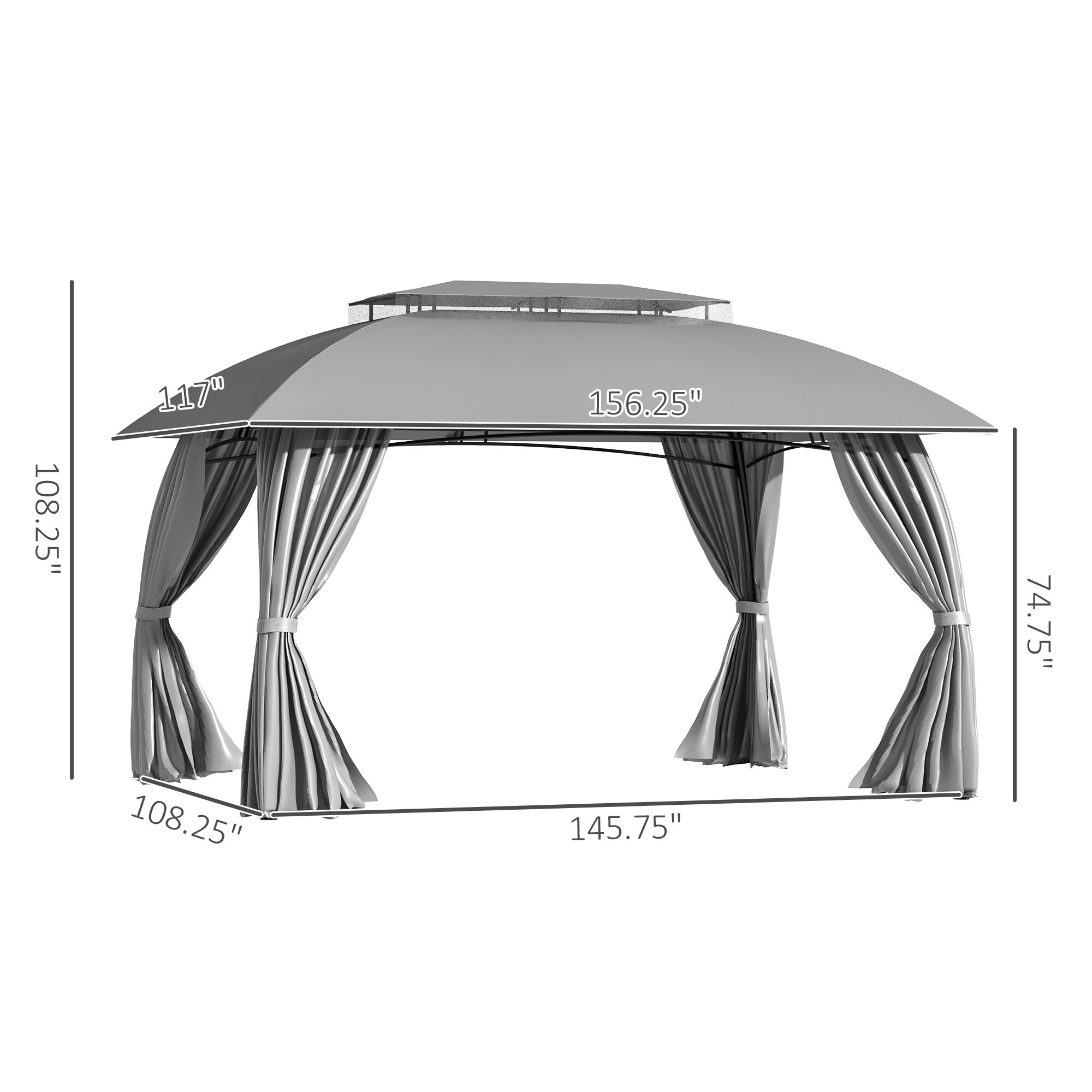 Maocao Hoom JL5142539 Wood-Resin-Gazebos - View #5