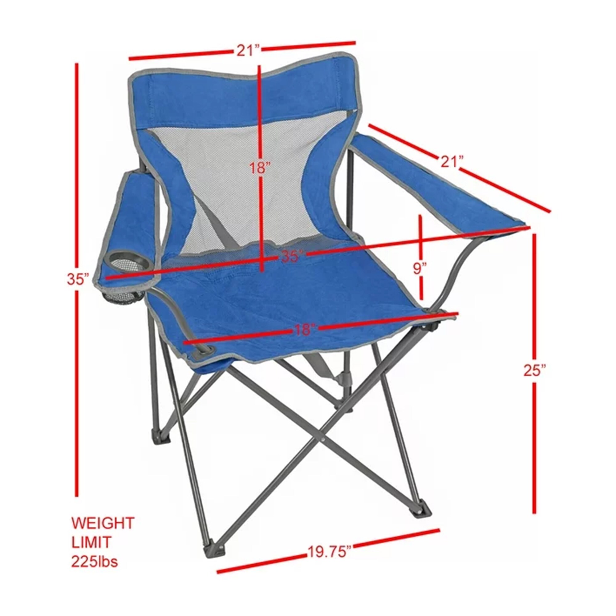 Four Seasons Outdoor Product 399384 Beach-Camping-Chairs - View #8