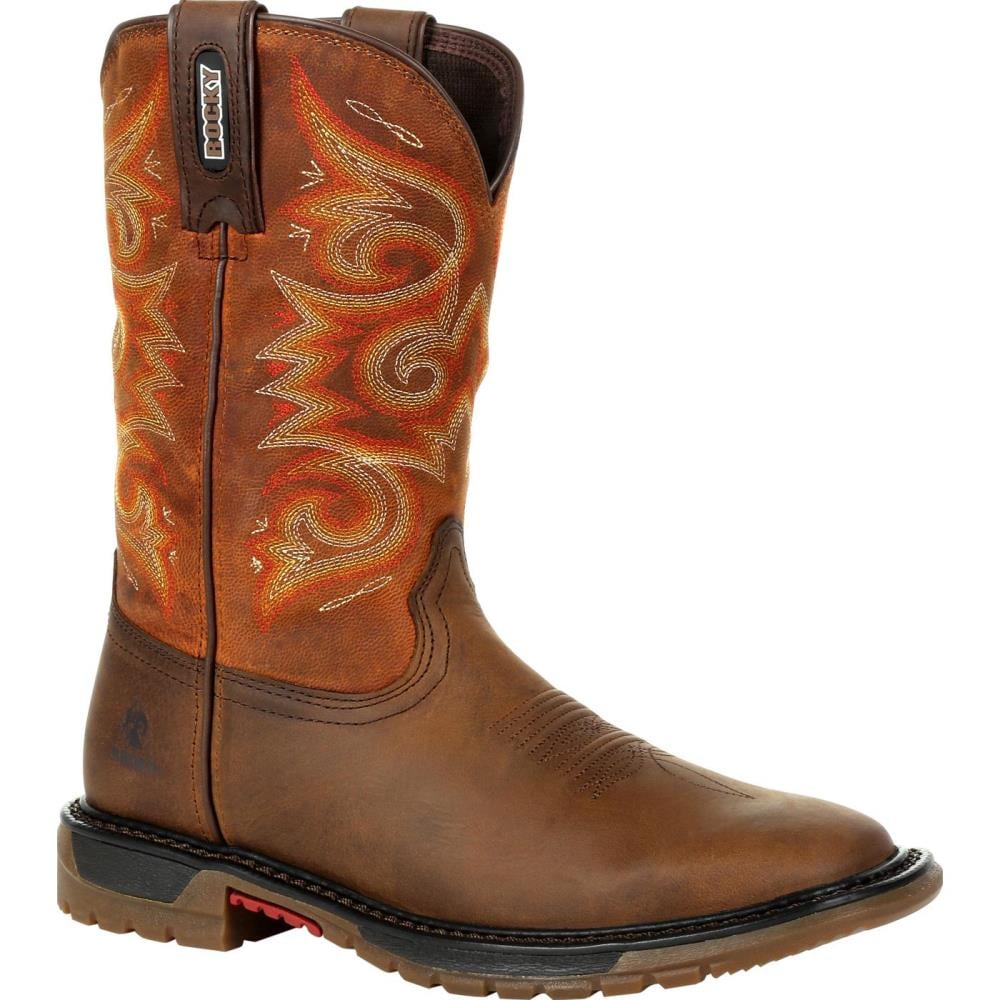 Rocky RKW0320  M  095 Women's Brown and Chestnut Boots Size: 9.5 Medium