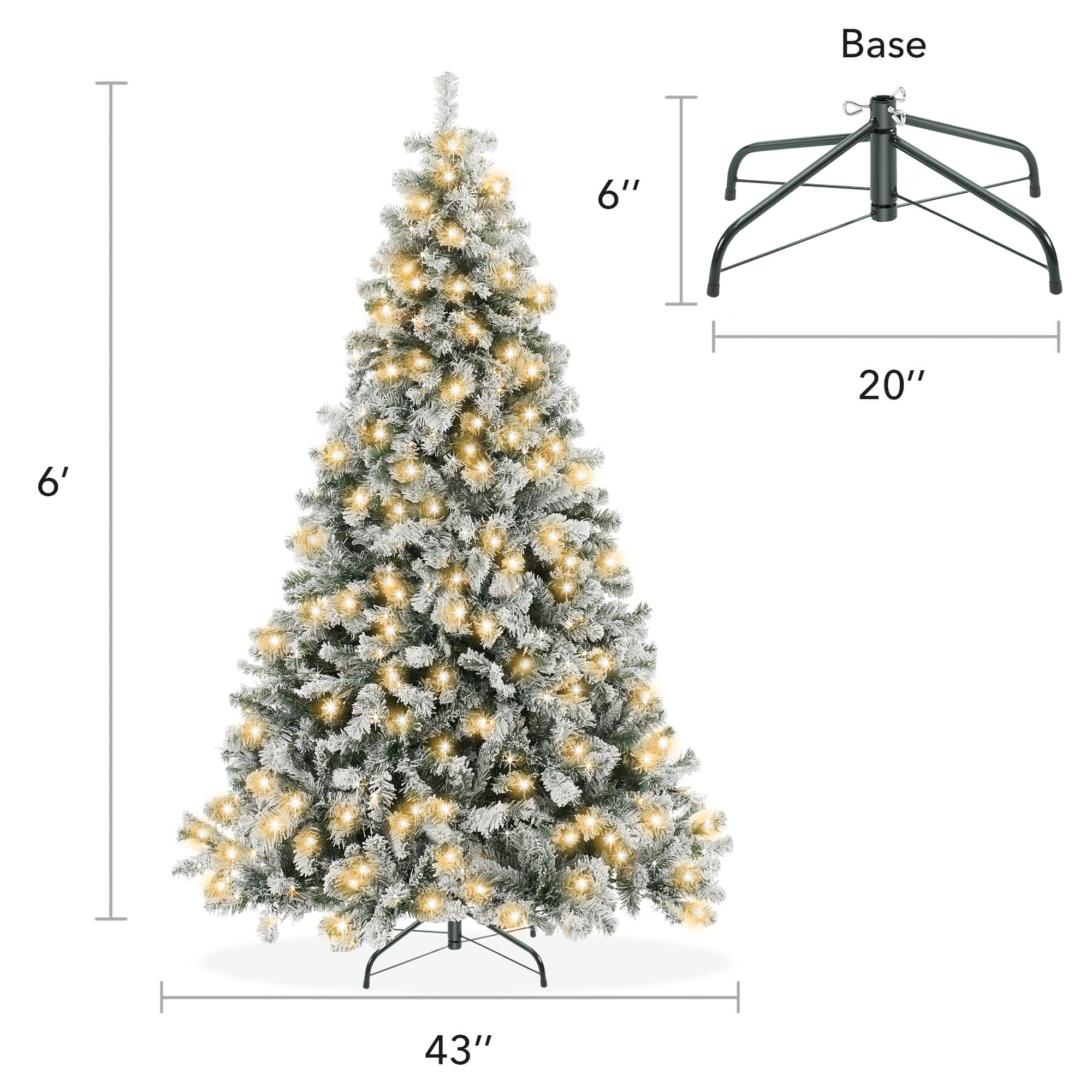 Casafield SZN-TR-336L Artificial-Christmas-Trees - View #6