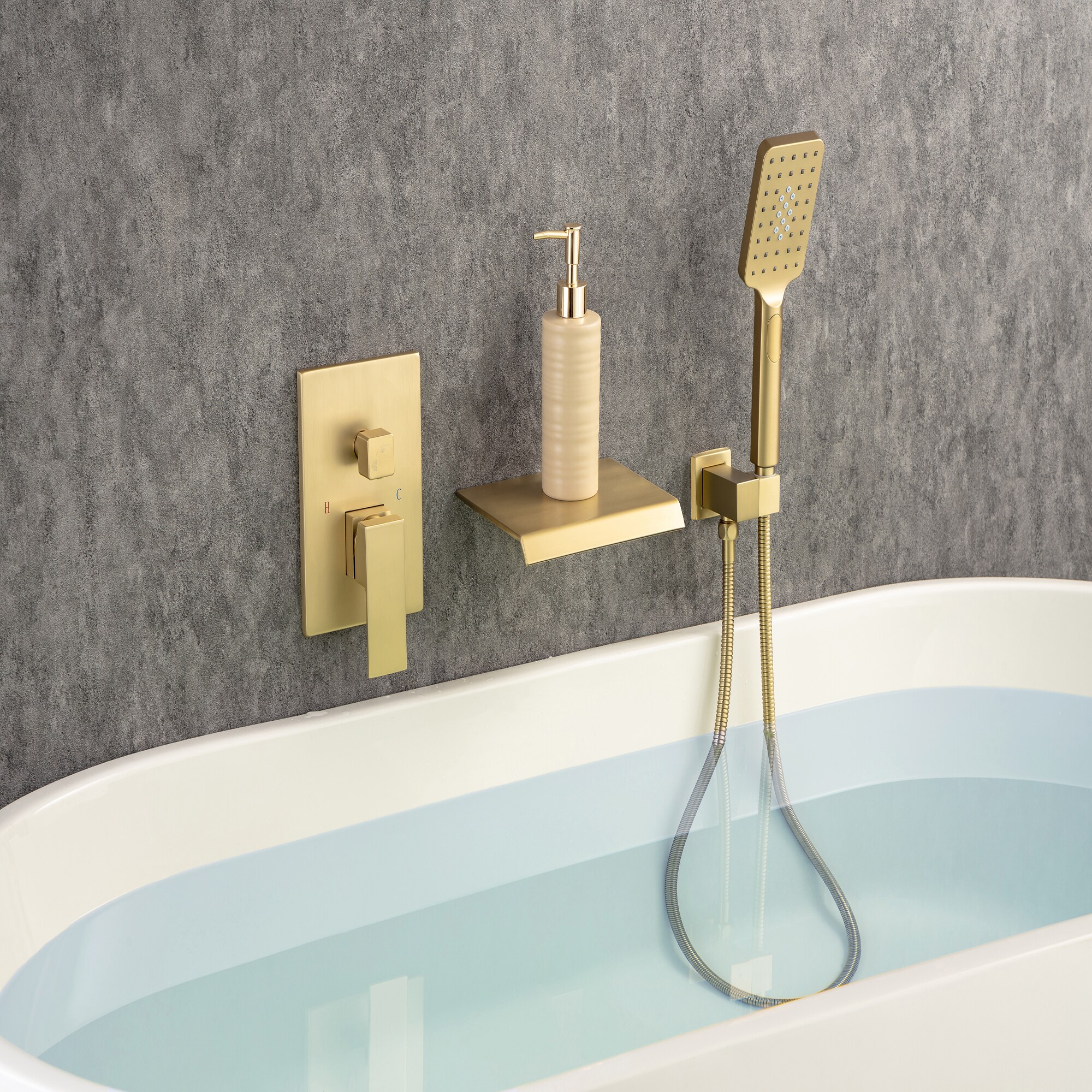Mondawe MOSL020-10GD Showerhead-Bar-Panels - View #9