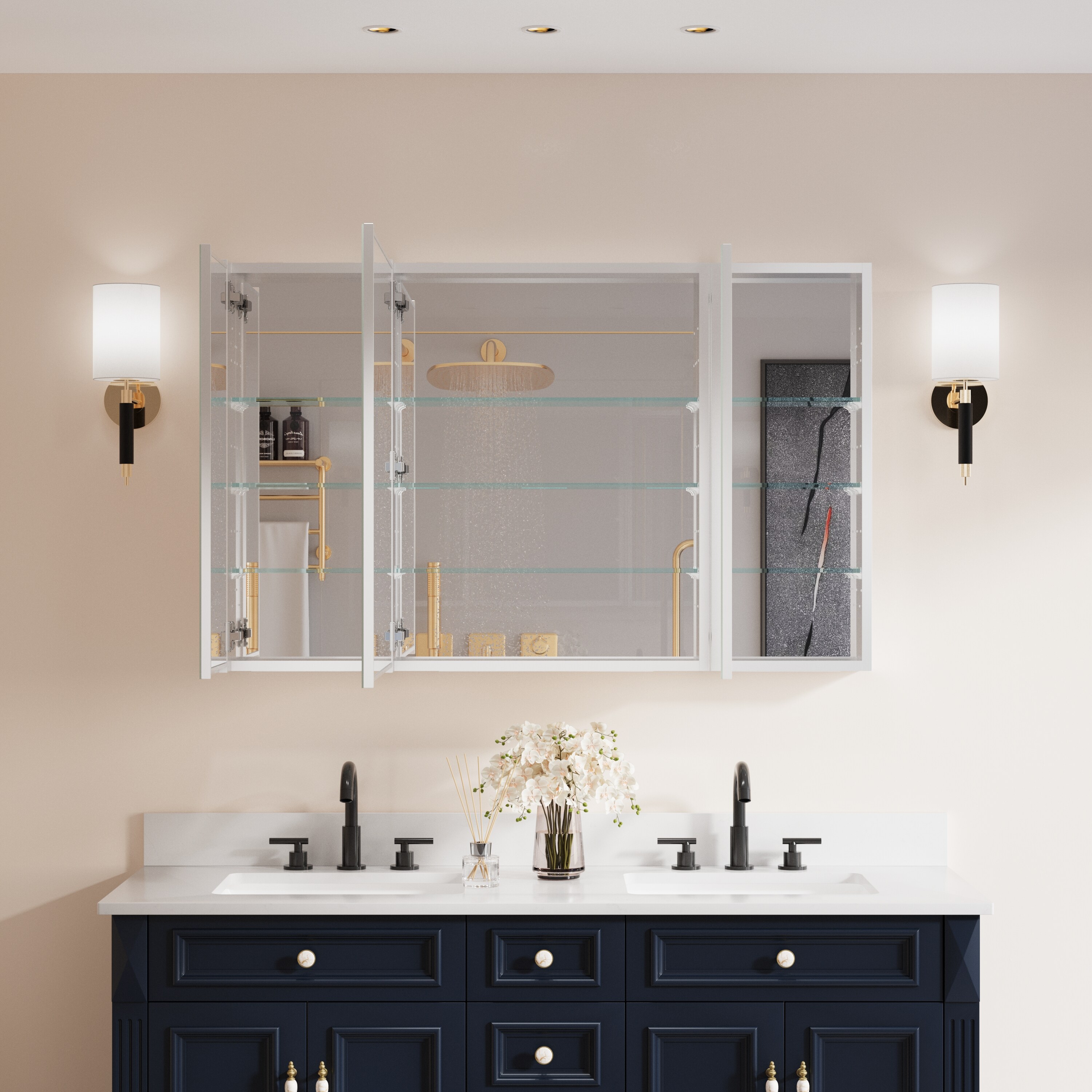 Forclover MRW-JG4830R Bathroom-Medicine-Cabinets - View #4