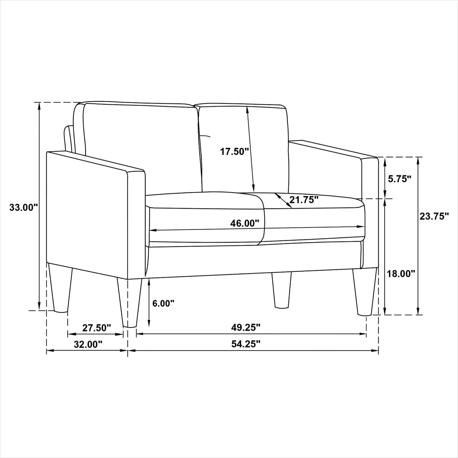 Watnature 867WYDBS8QWC Sofas-Loveseats - View #5
