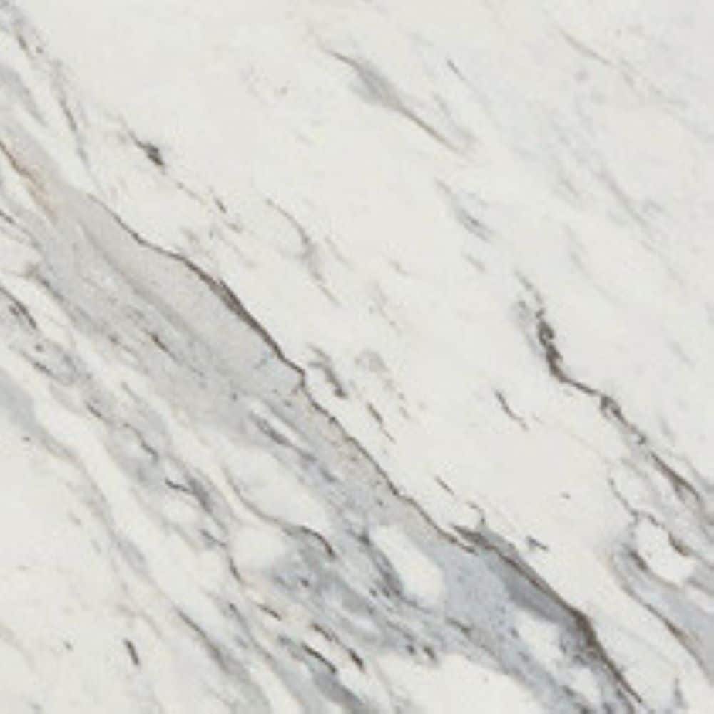 Wilsonart 4925K773560144 Re-Cover 144-Inches W x 60-Inches L Calcutta Marble Marble-look Kitchen Laminate Sheet