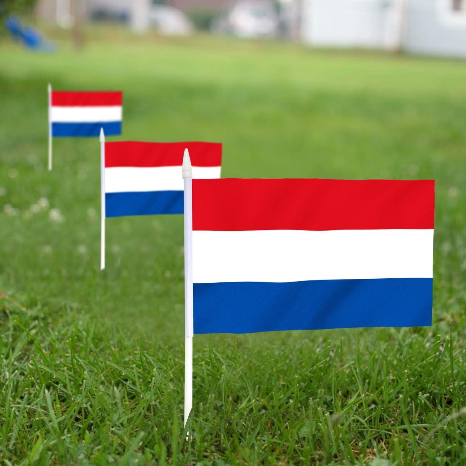 Anley Netherlands Mini Flag 12 Pack 0 6 Ft W X 0 4 Ft H International