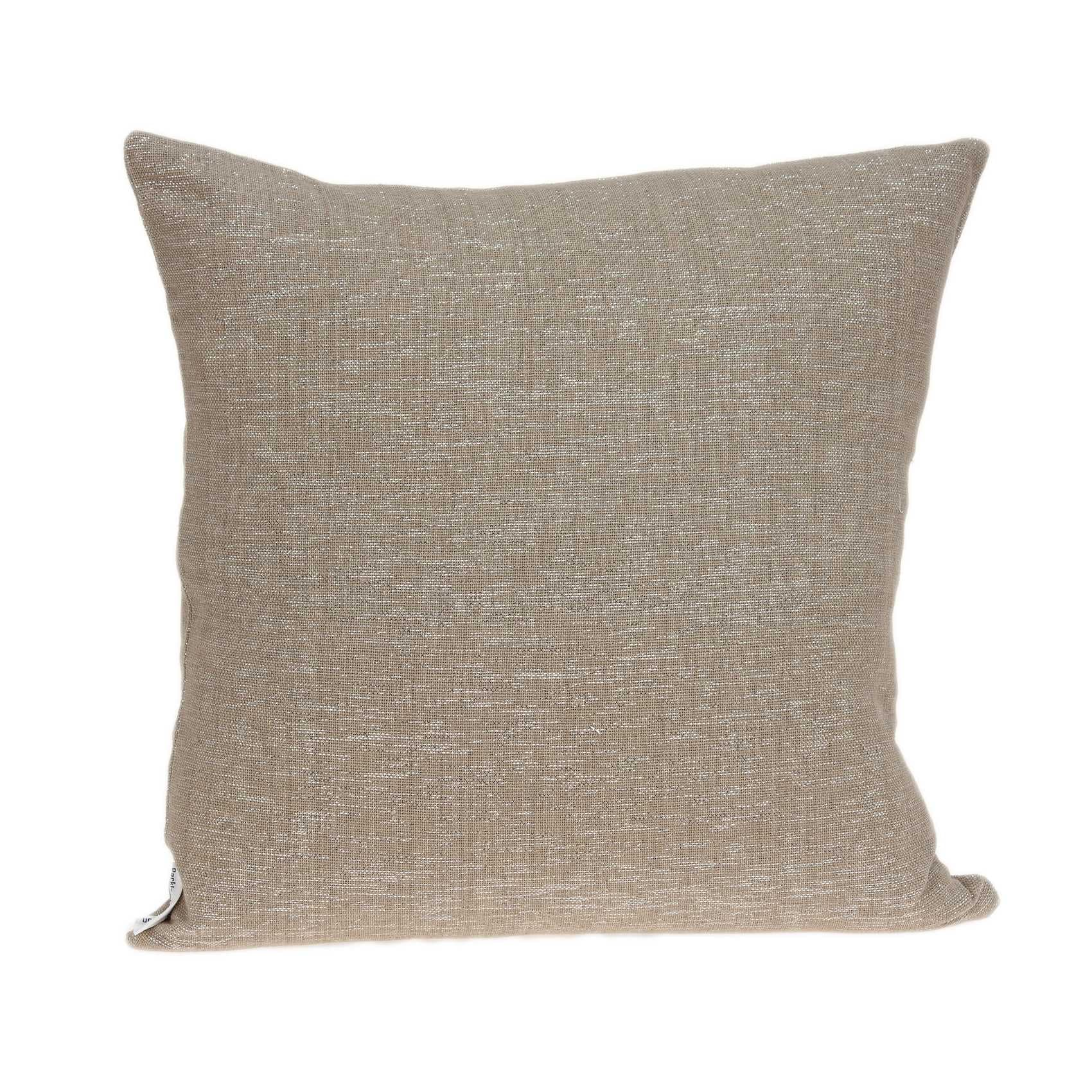 HomeRoots 334145 Jordan Tan Standard Cotton Pillow Case