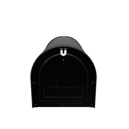 Gibraltar Mailboxes Hamilton Large Metal Post Mount Lockable Mailbox Gibraltar Mailboxes Hamilton Large Metal Post Mount Lockable Mailbox