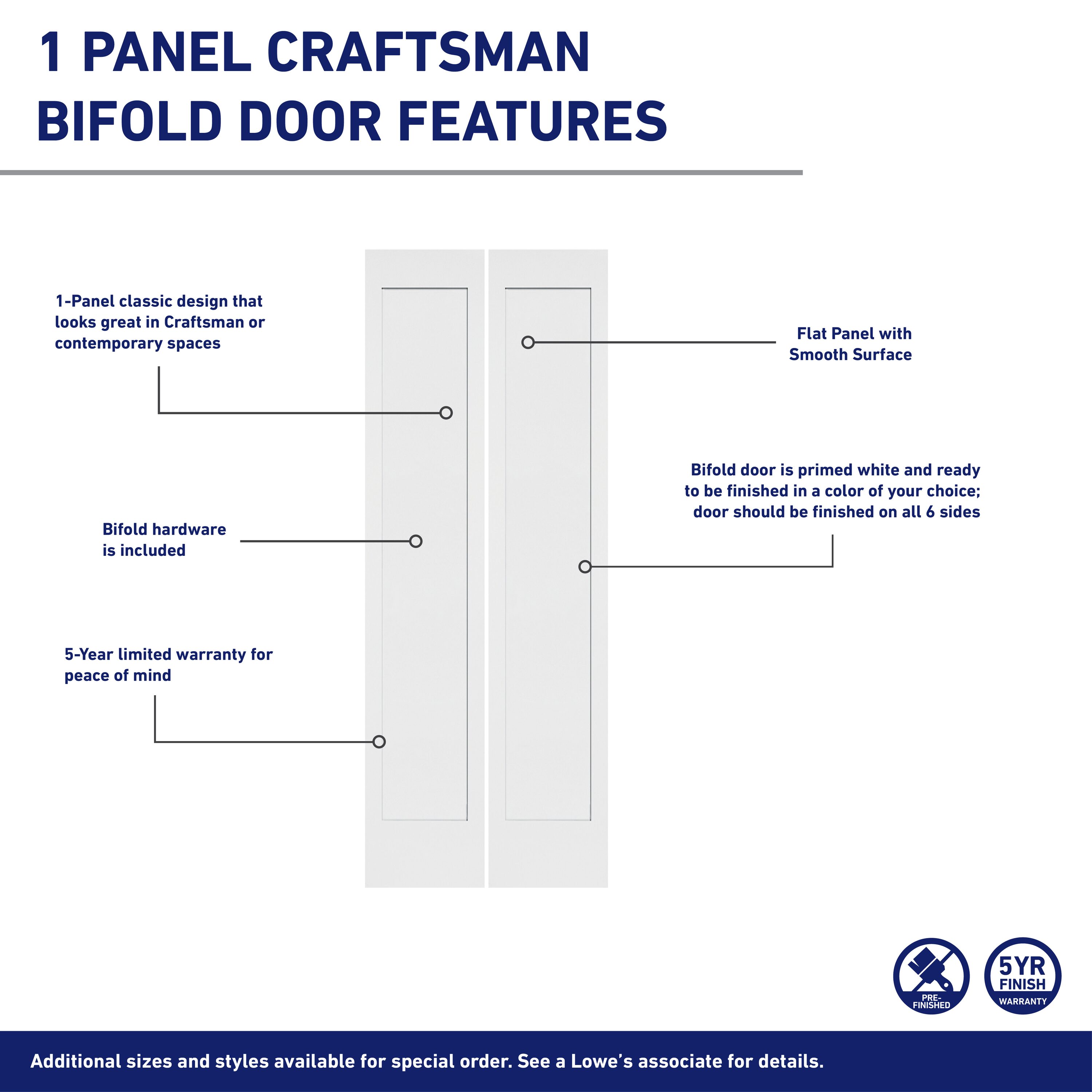 RELIABILT PRO10079595 Bifold-Sliding-Closet-Doors - View #2