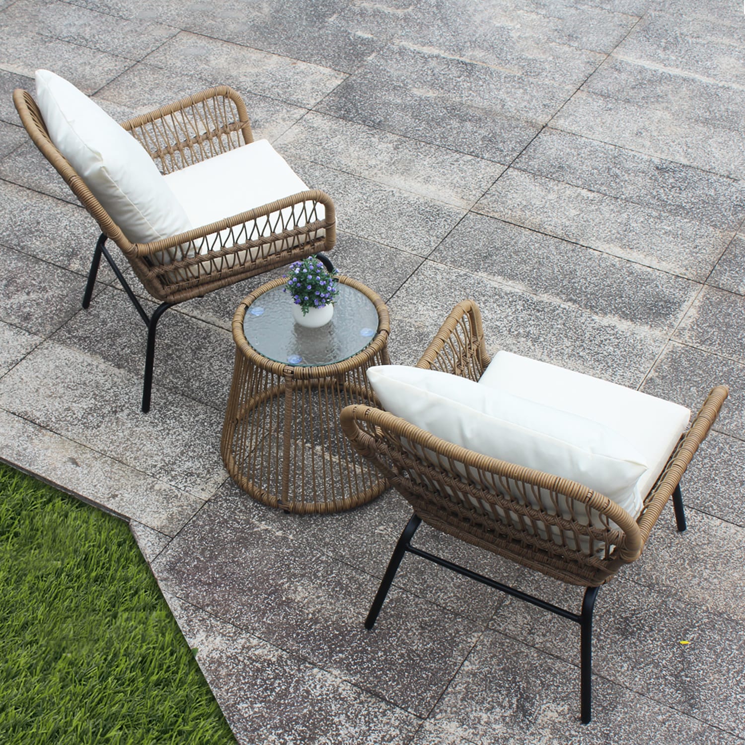 Nestfair LFP40990B Patio-Conversation-Sets - View #7