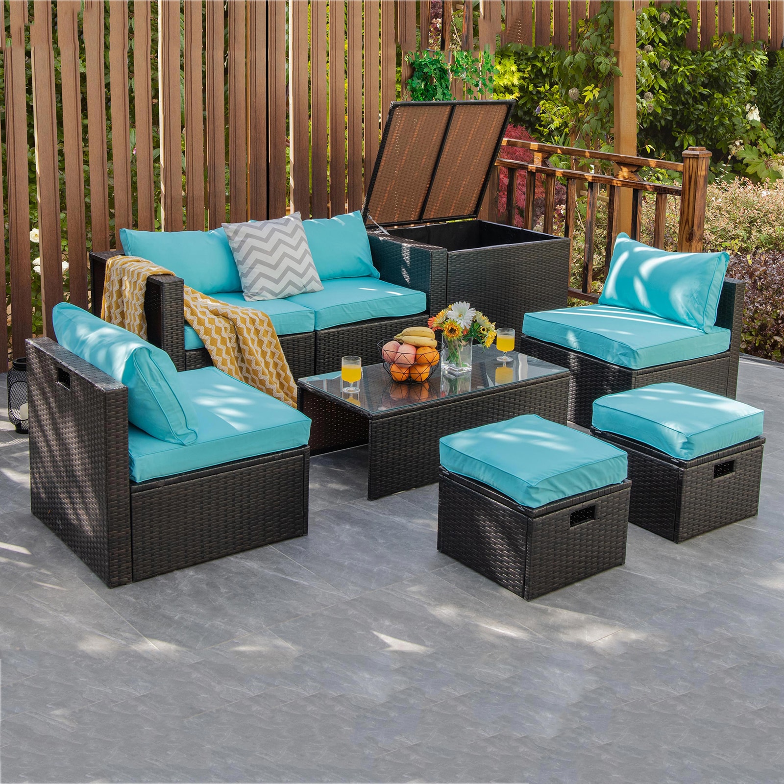 Costway HW68592TU+ Patio-Conversation-Sets - View #9