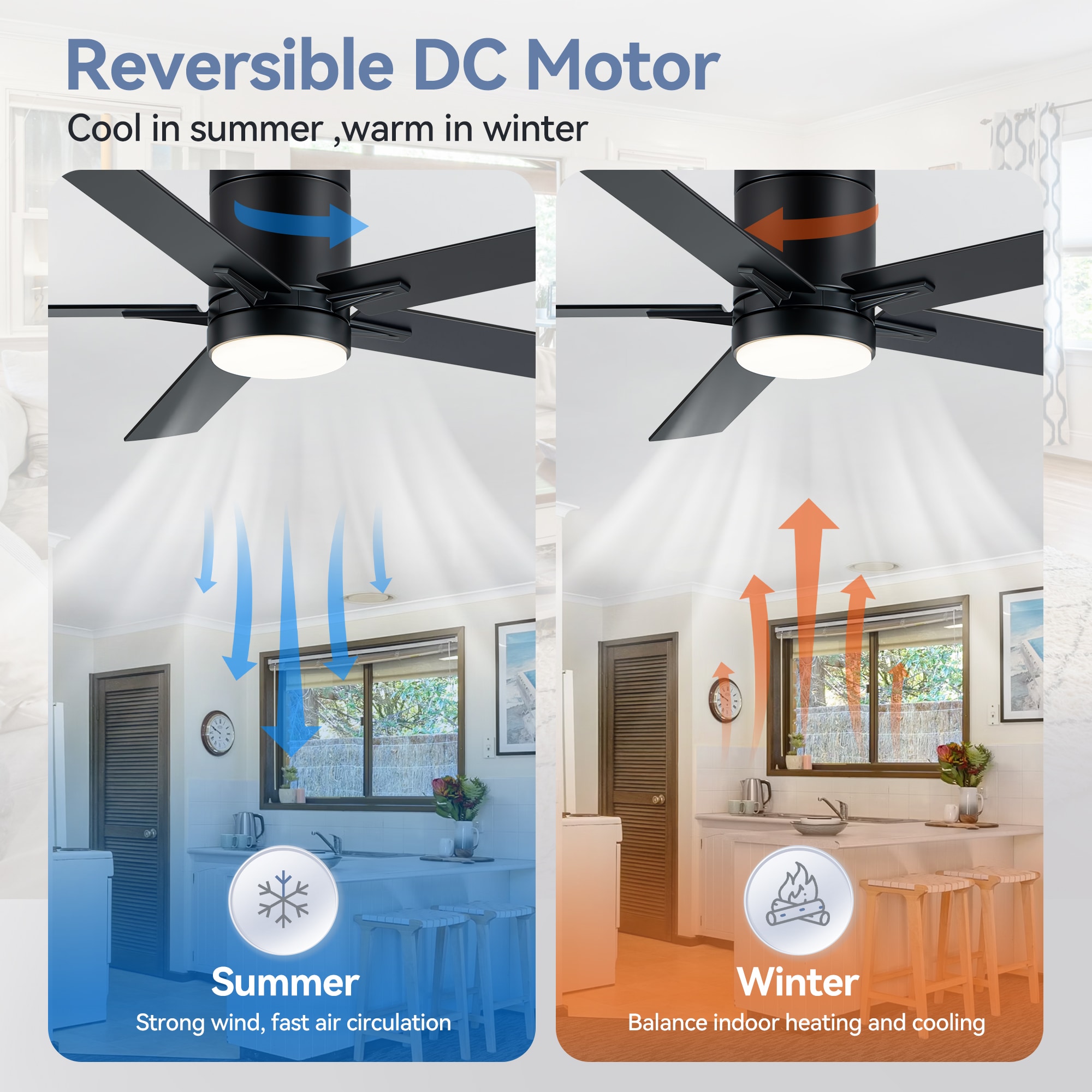Breezary 30046-BK Ceiling-Fans - View #5