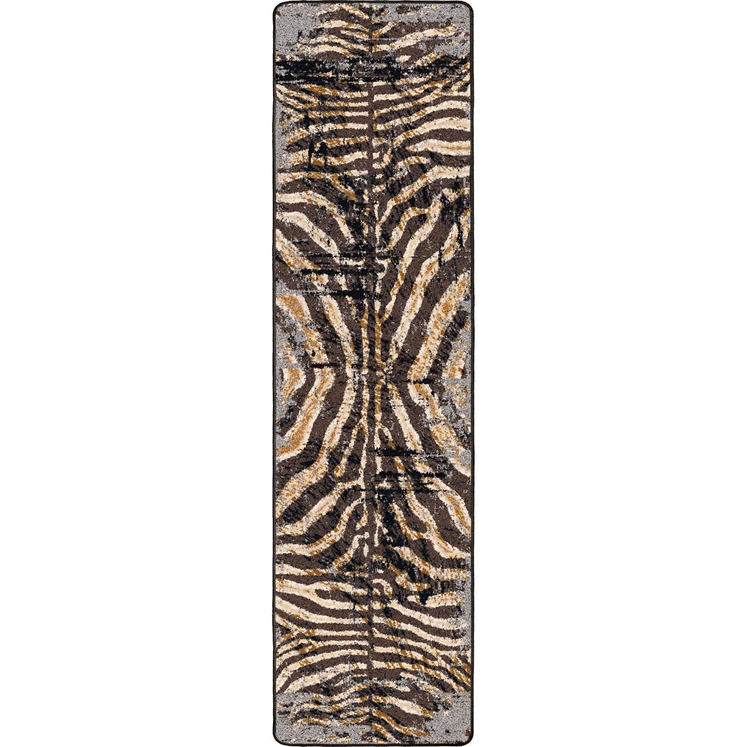 American Dakota 4 X 5 Rawhide Indoor Animal Print Area Rug in the