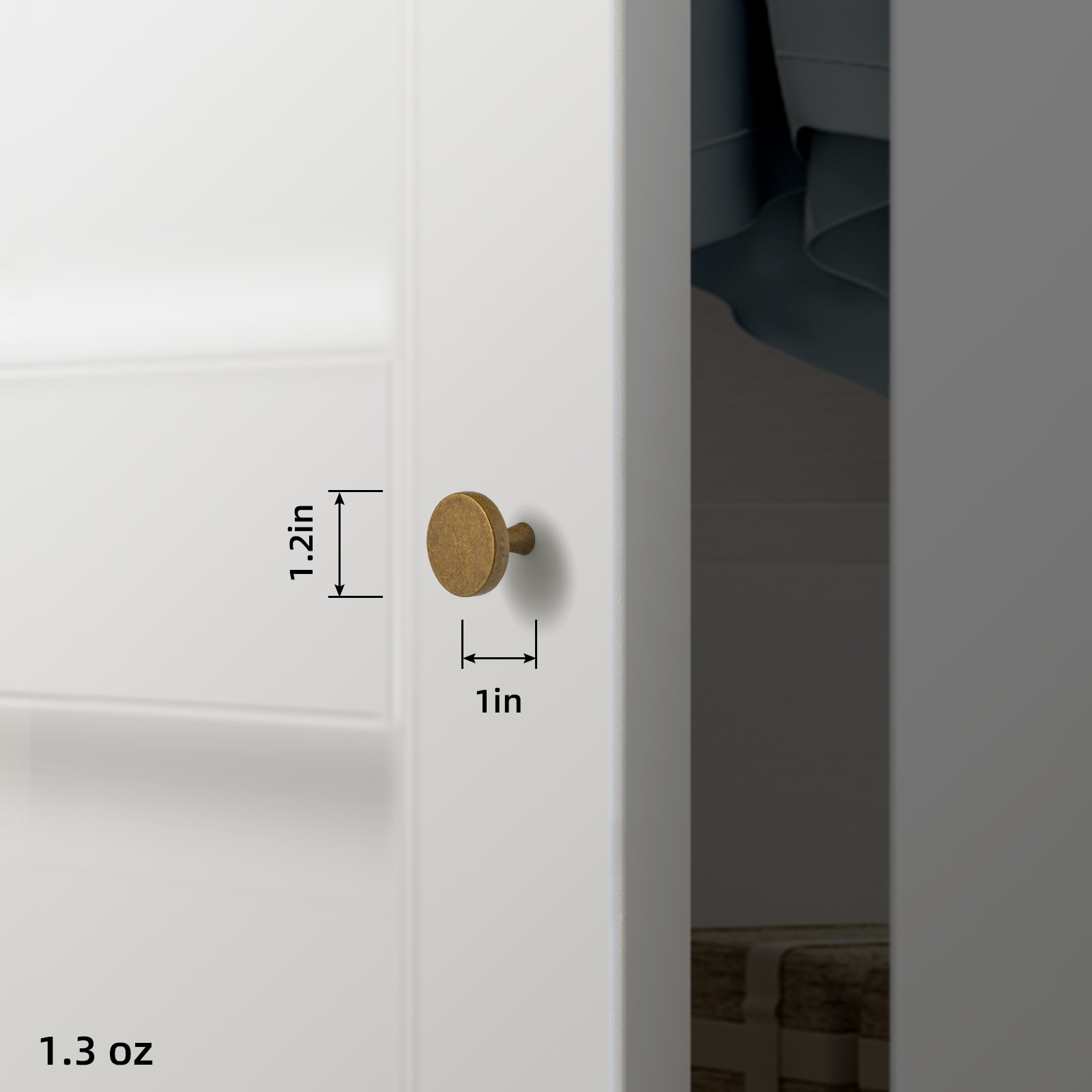 Miaokesen 1826GT-DK Cabinet-Knobs - View #2