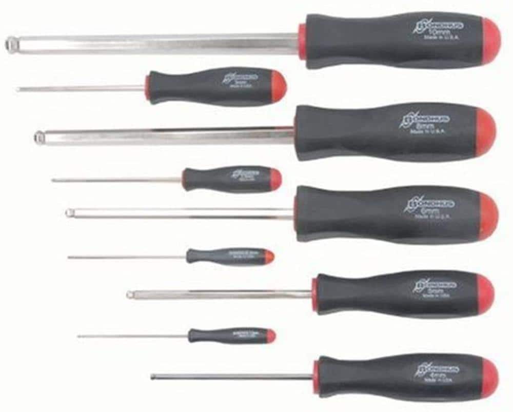 Bondhus 16699 9-key Metric Hex Key Set