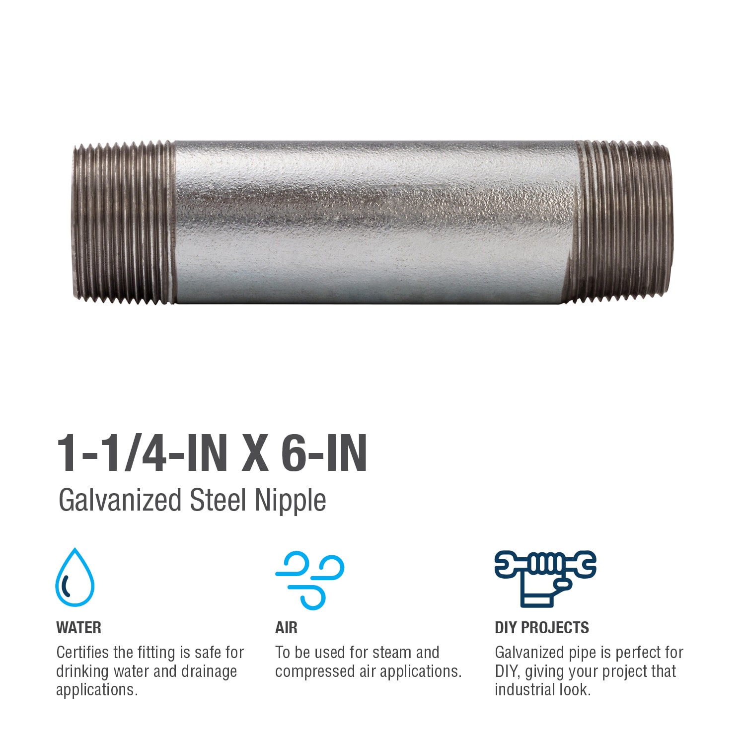 RELIABILT 10710 Galvanized-Fittings - View #4