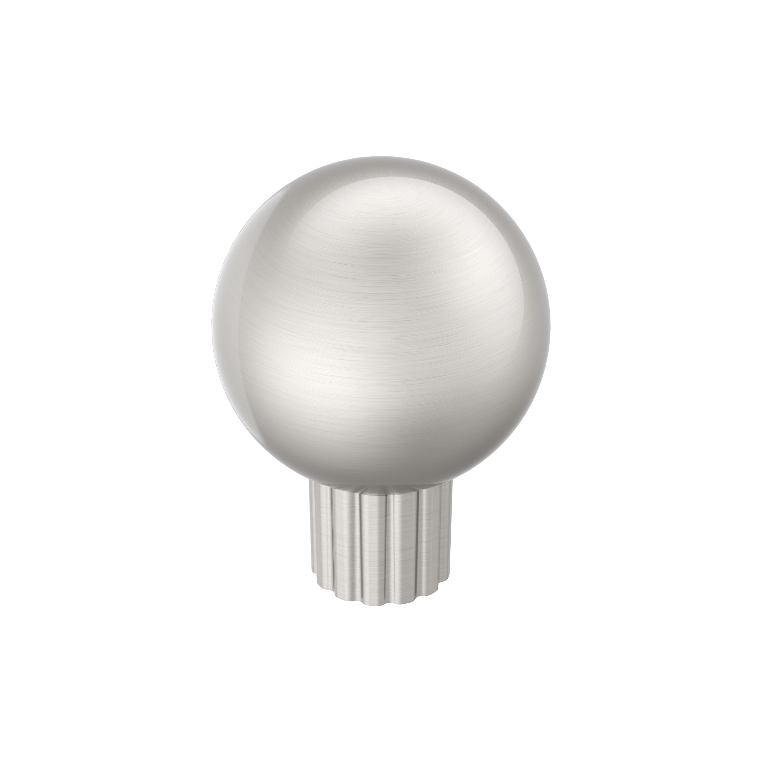 Amerock BP37700G10 Cowrie 1-1/8-in Satin Nickel Round Transitional Cabinet Knob