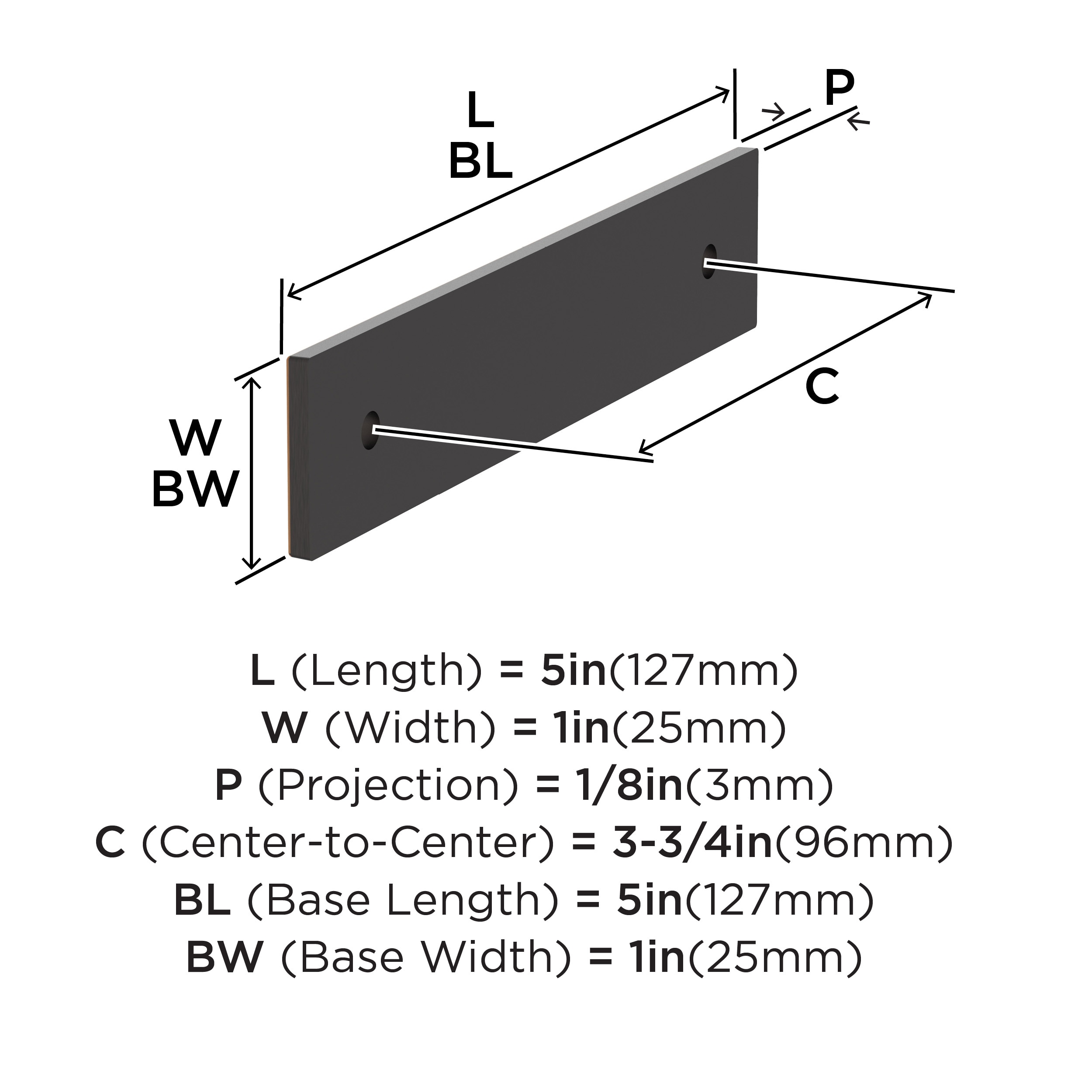 Amerock BP37762ORB Drawer-Hardware - View #4