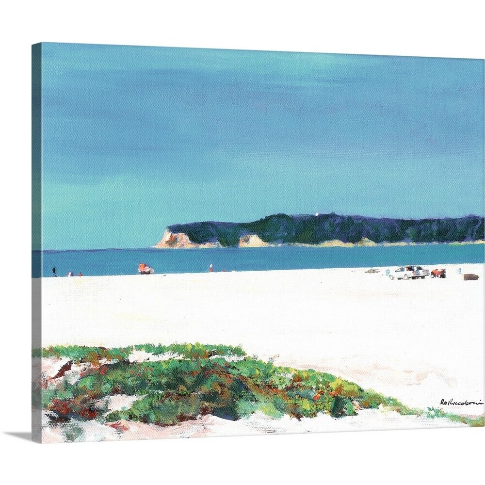 GreatBigCanvas 2539642-24-20X16 View Of Point Loma San Diego Randy Riccoboni 16-in H x 20-in W Abstract Print on Canvas