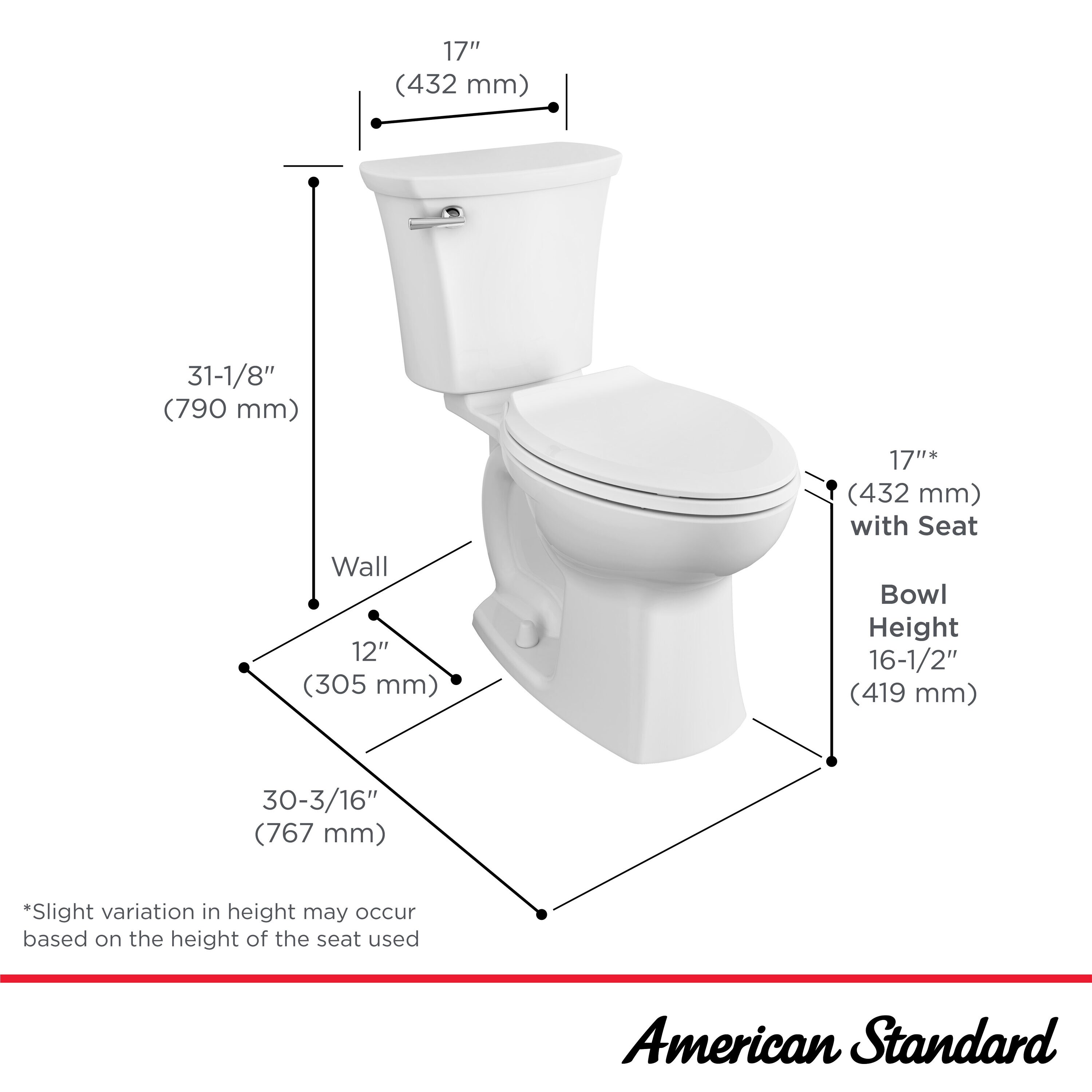 American Standard 765AA151.020 toilets - View #6