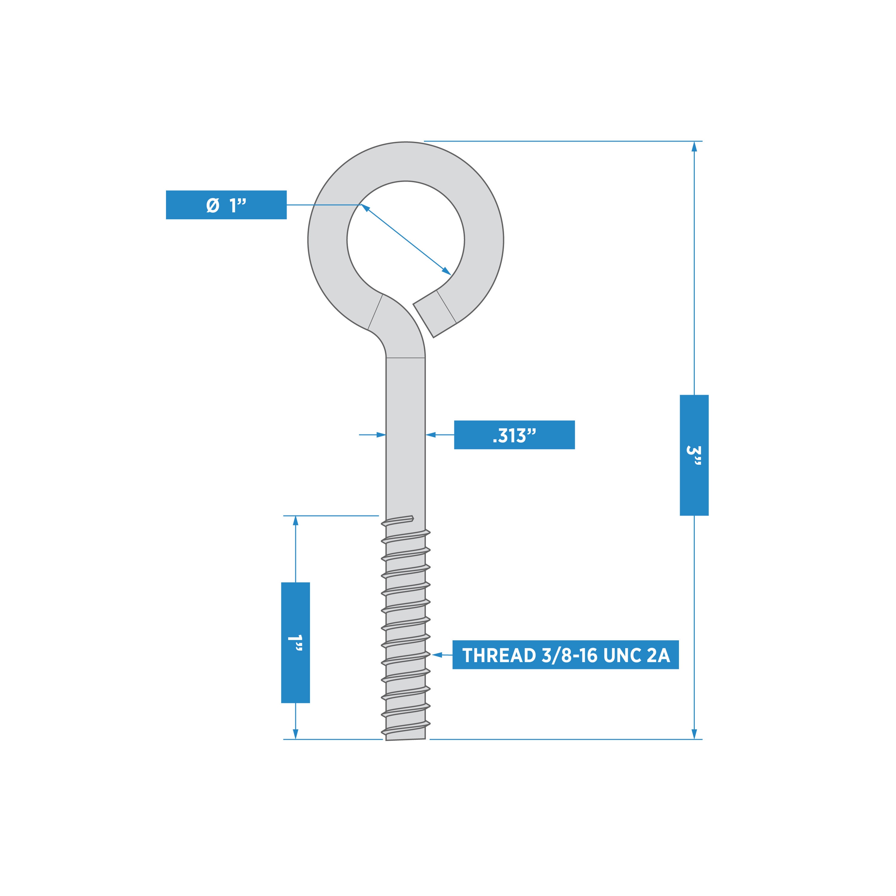 National Hardware N101-407 U-Bolts - View #3
