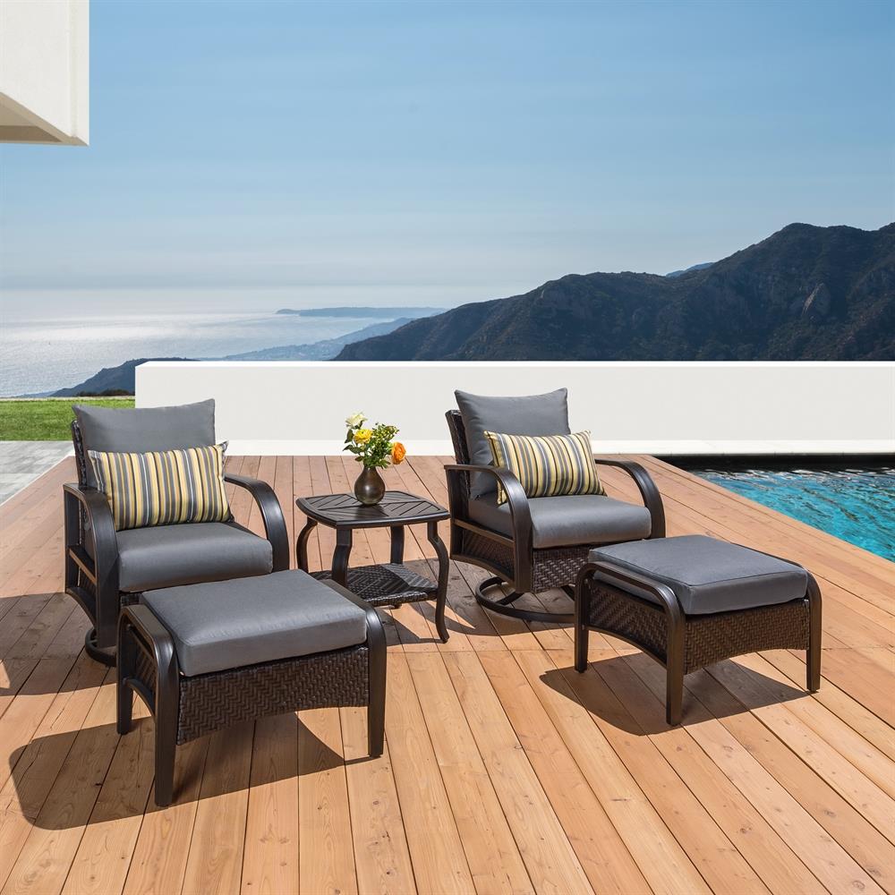 RST Brands OP-PECLB5M-BAR-CHR-K Patio-Conversation-Sets - View #2