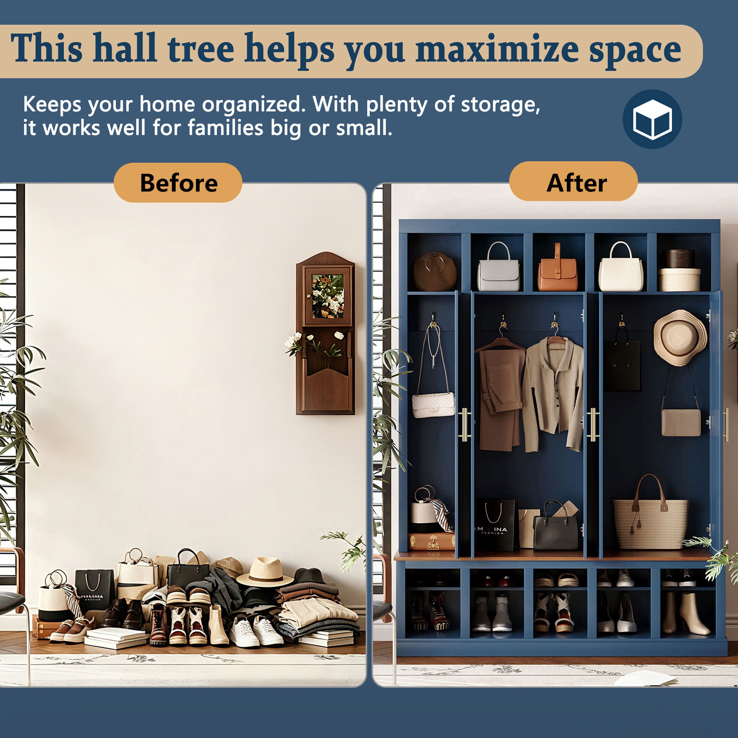 ModernLuxe L3P-SJ000165AAN Hall-Trees - View #8