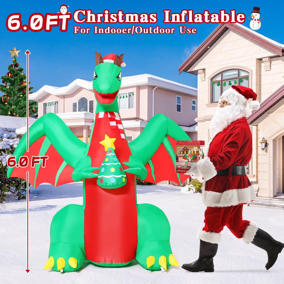 GOOSH DJ-SD-27468 Christmas-Inflatables - View #5