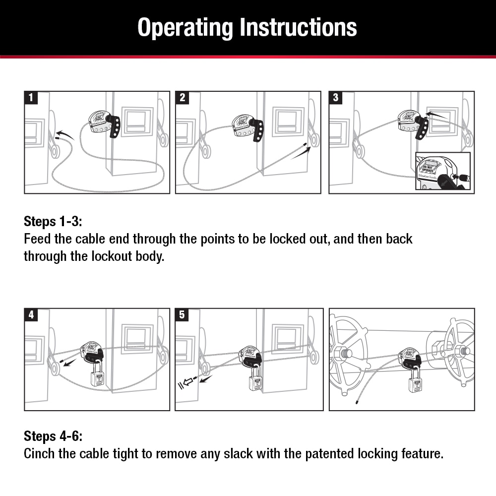 Master Lock S806 Cable-Locks - View #5