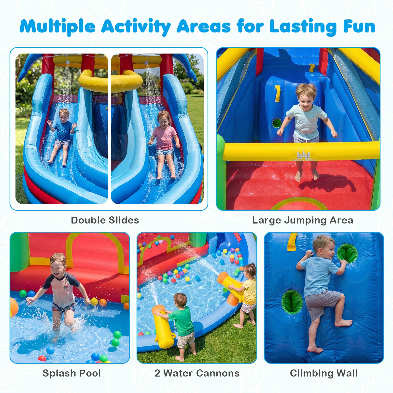 Costway CSHY006990 Bounce-Houses - View #4