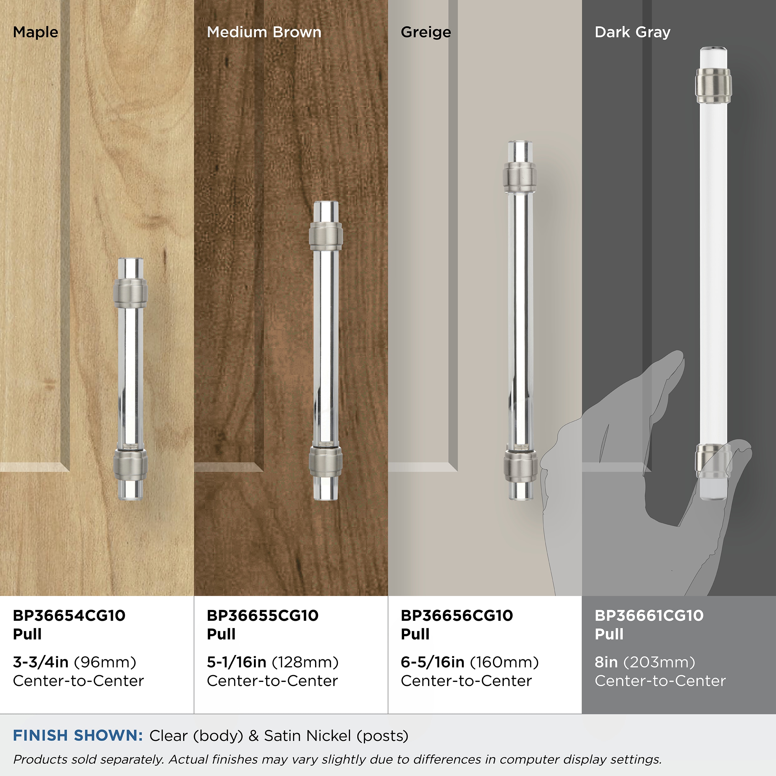 Amerock BP36661CG10 Cabinet-Pulls - View #3