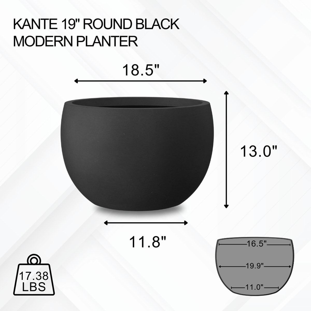 KANTE QXC0049C-C70221 Planter-Window-Box - View #4