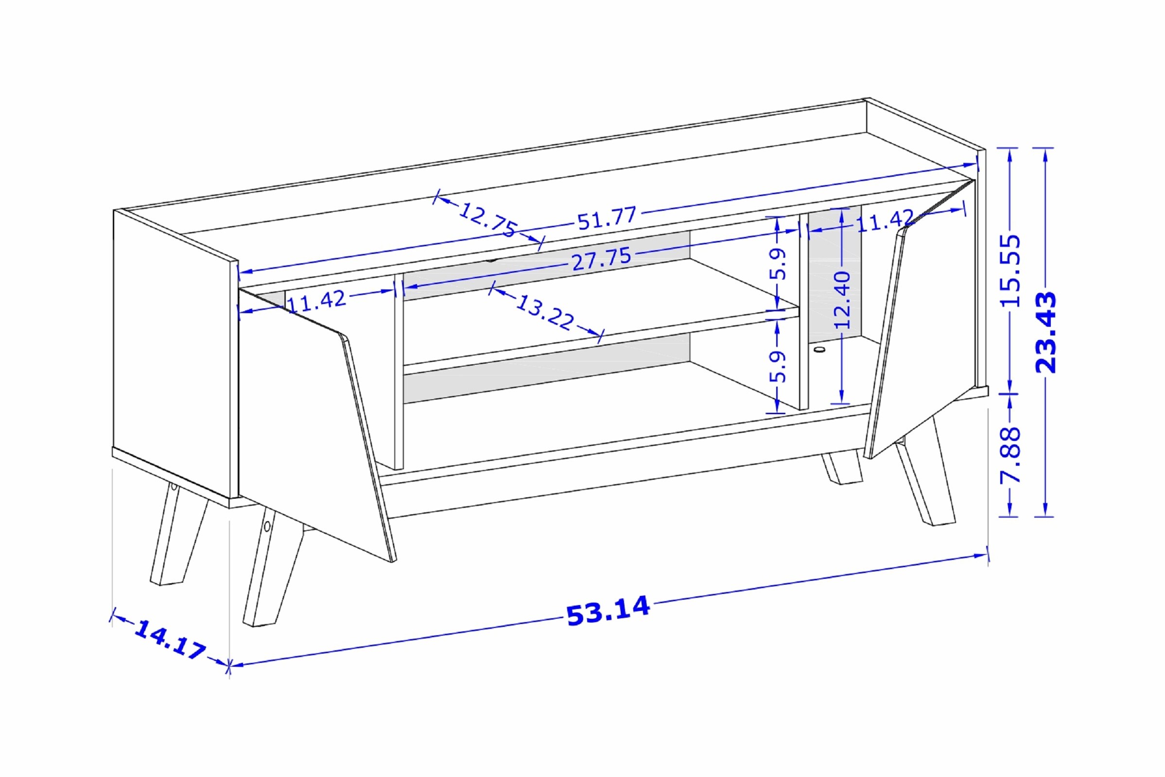 Manhattan Comfort 259BMC8 Tv-Stands - View #3