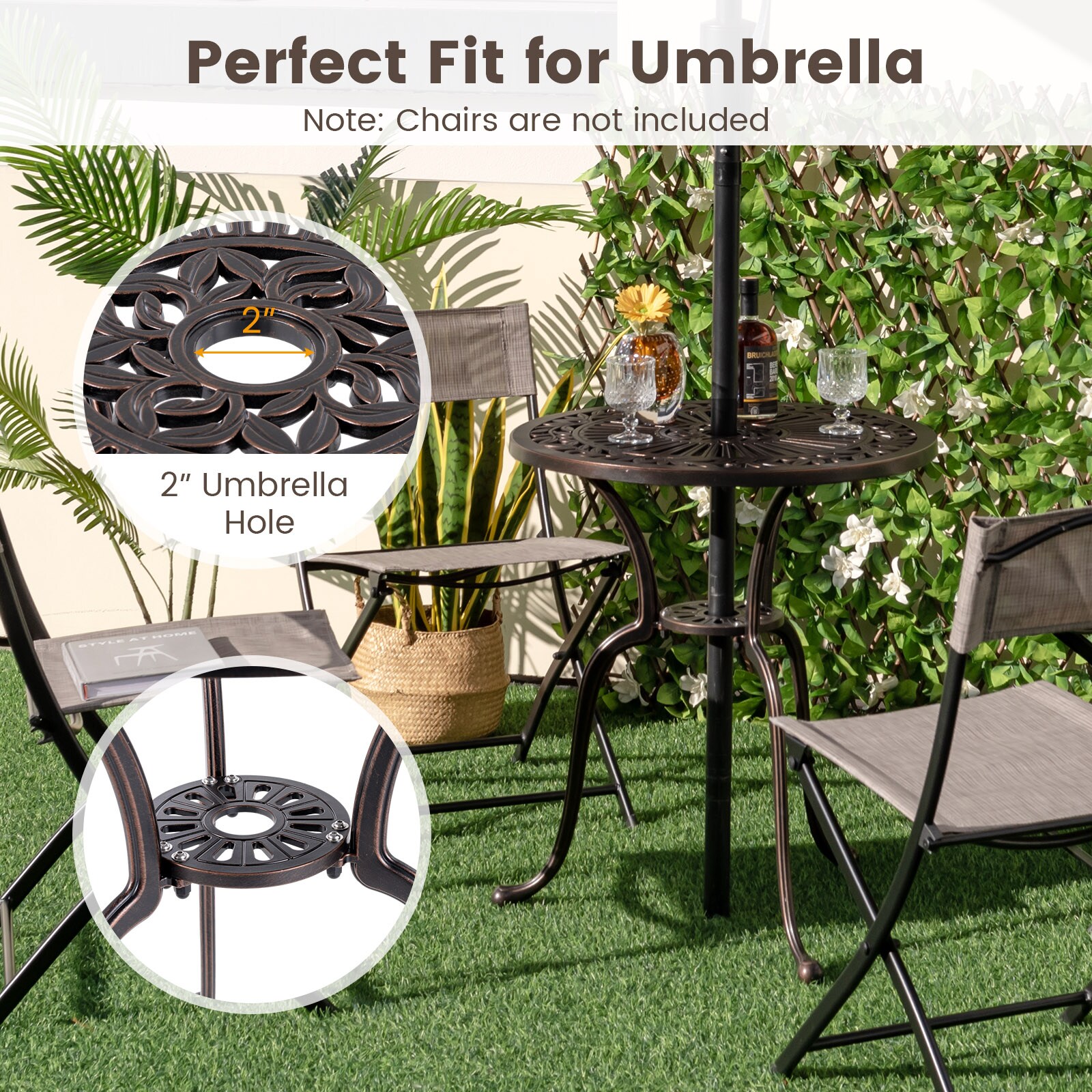 Forclover HBV-474WN Patio-Tables - View #5
