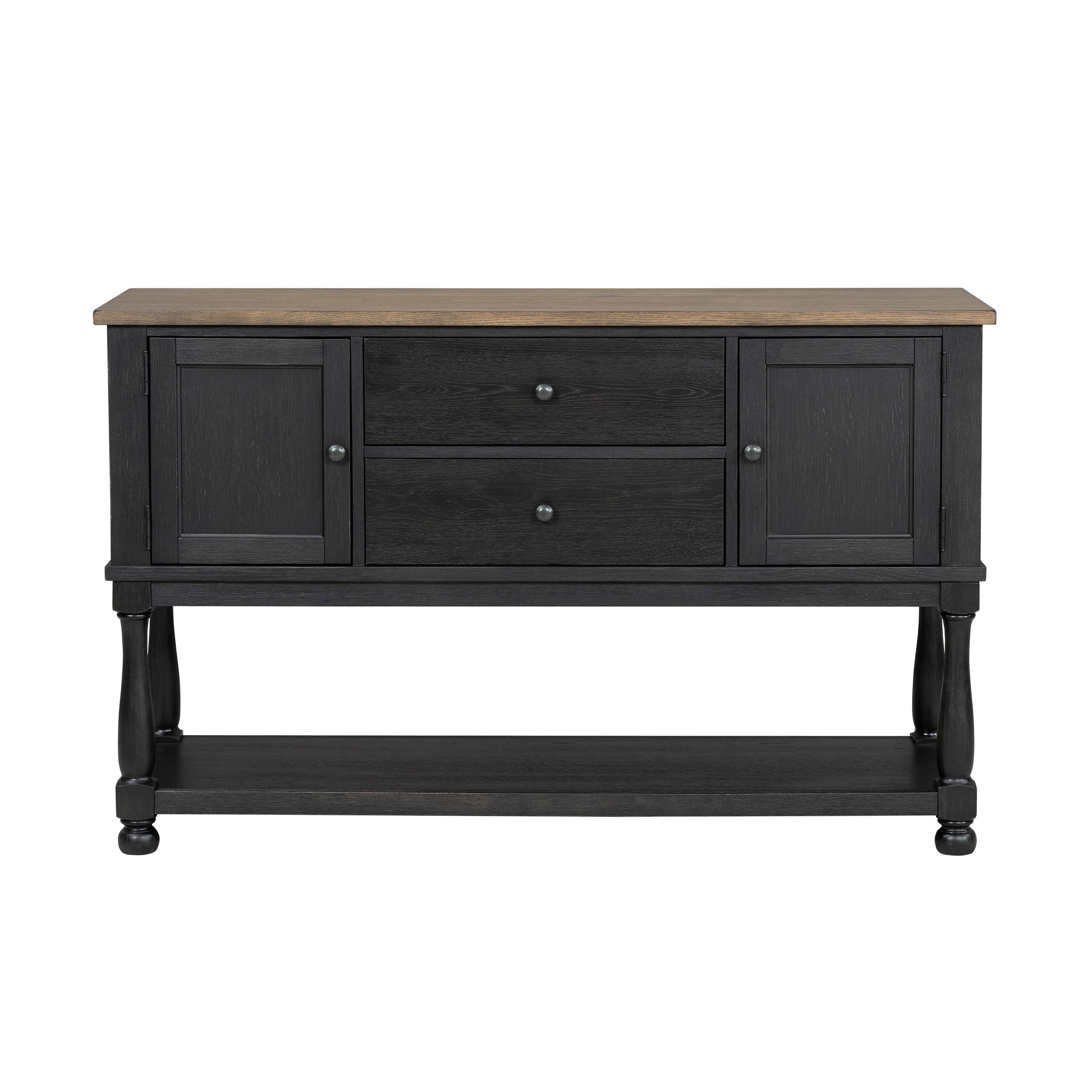 Furniture of America IDF-39009BK-SV Dining-Kitchen-Storarge - View #4