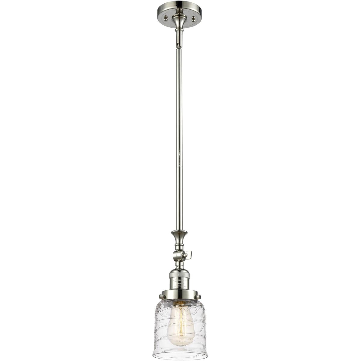 Innovations Lighting 2418308 206-PN-G513-LED Franklin Restoration Bell Mini Pendant