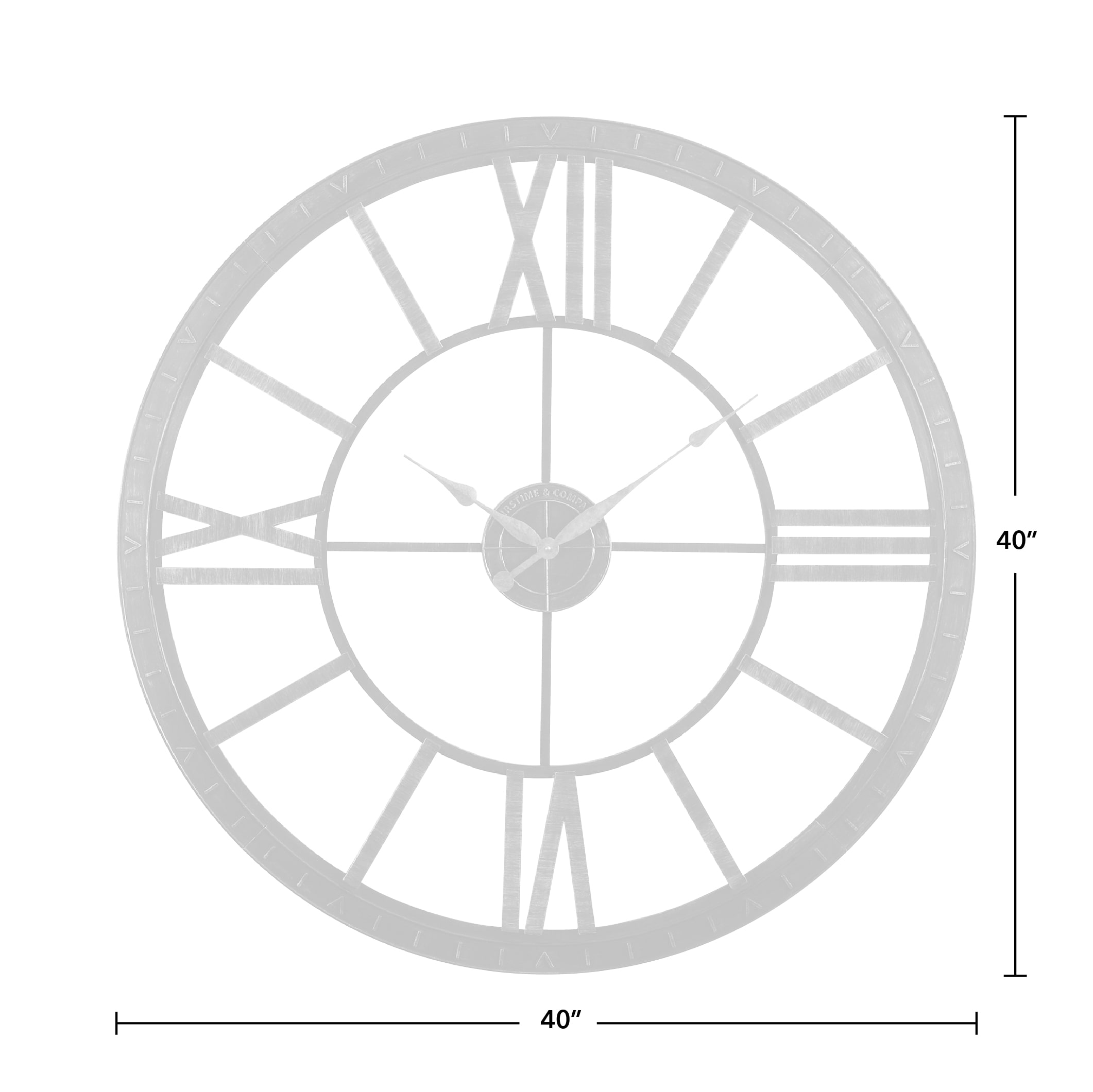 FirsTime 10084 Indoor-Outdoor-Clocks - View #4