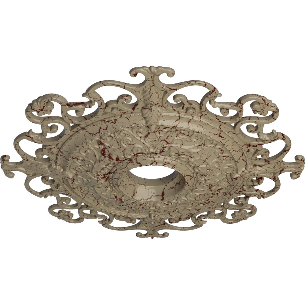 Ekena Millwork CM38OLGDC Ceiling-Medallions - View #2