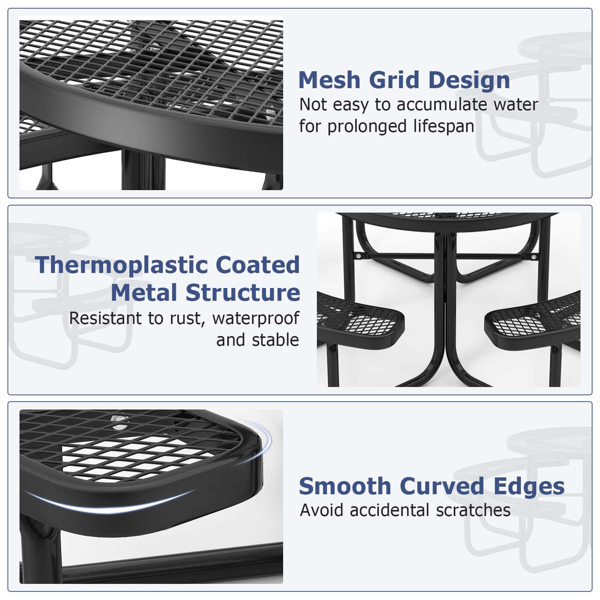 Costway HCST02249 Patio-Tables - View #5