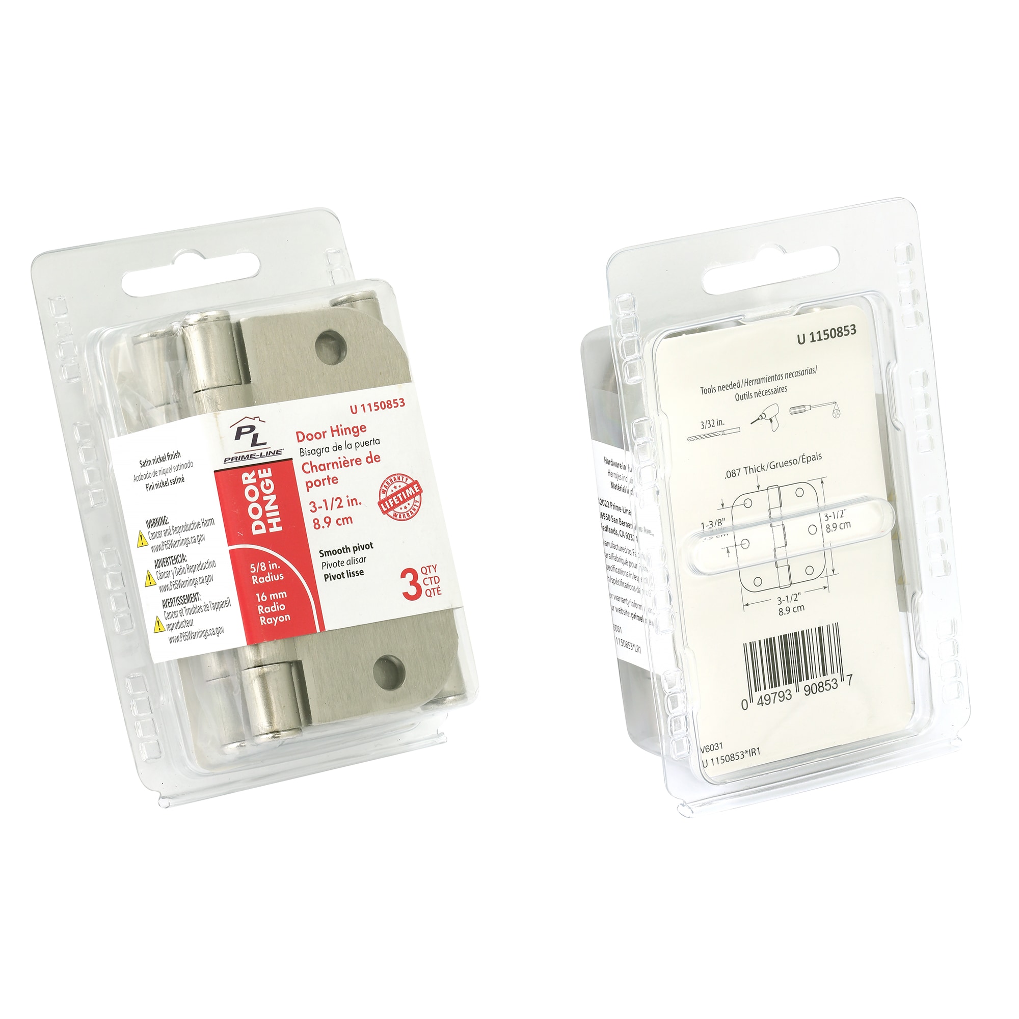 Prime-Line U 1150853 Entry-Door-Hinges - View #8