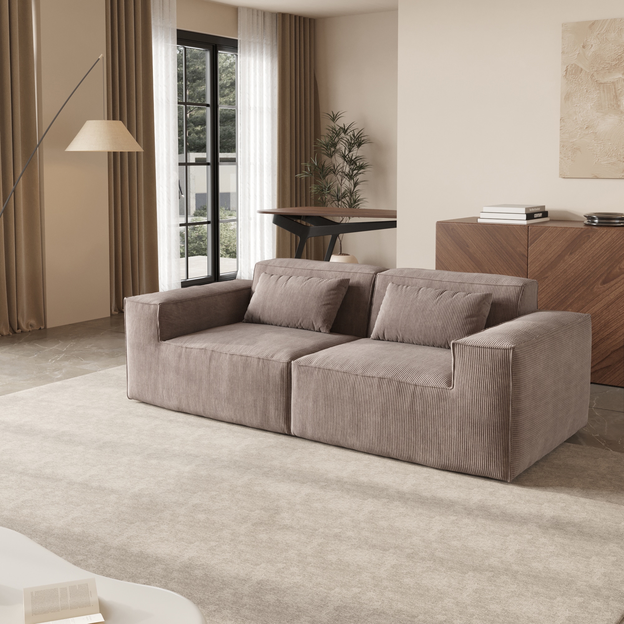 BuotiqHom DH-SF2-130BR Sofas-Loveseats - View #2
